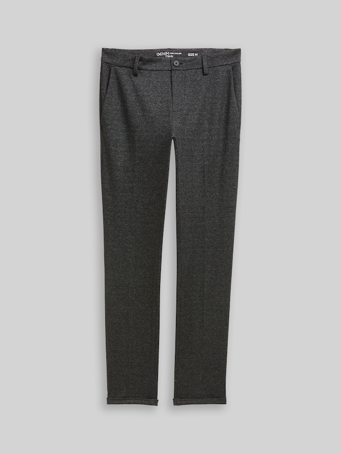 TTSLIM Chino Hose von Denim Male, black white grindel