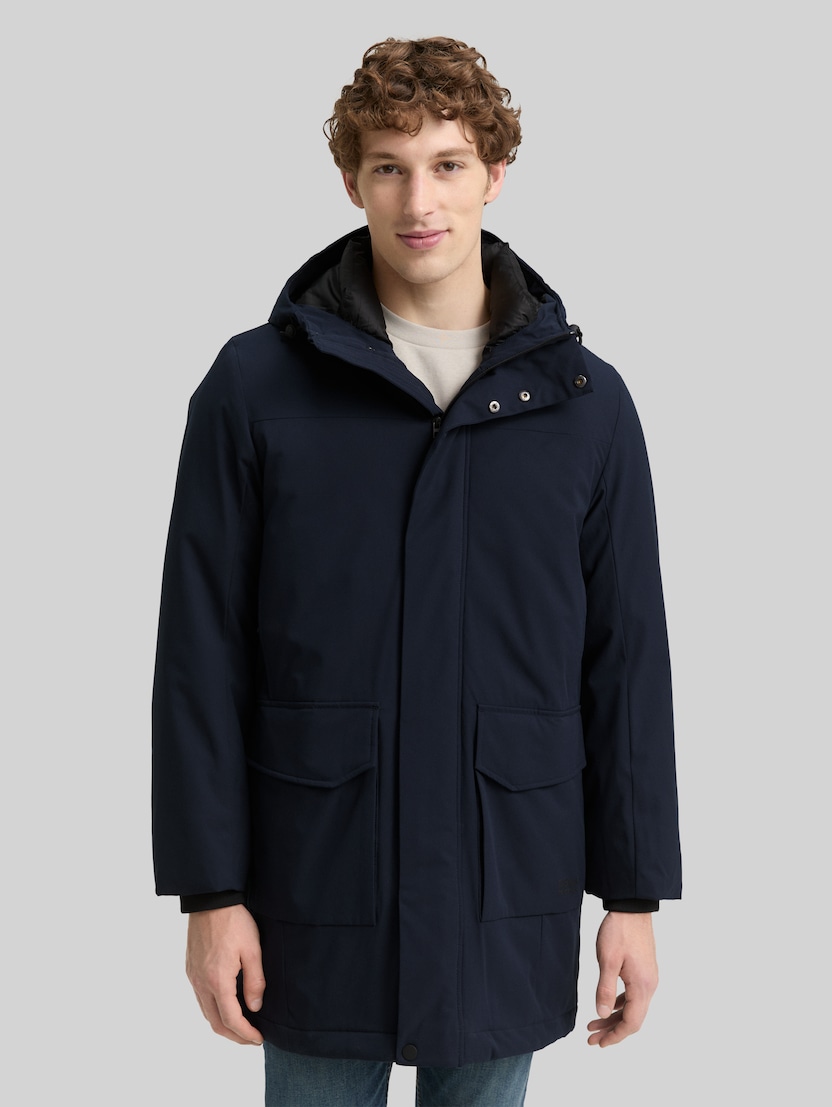 Parka mit wasserabweisender Funktion von Denim Male, sky captain blue