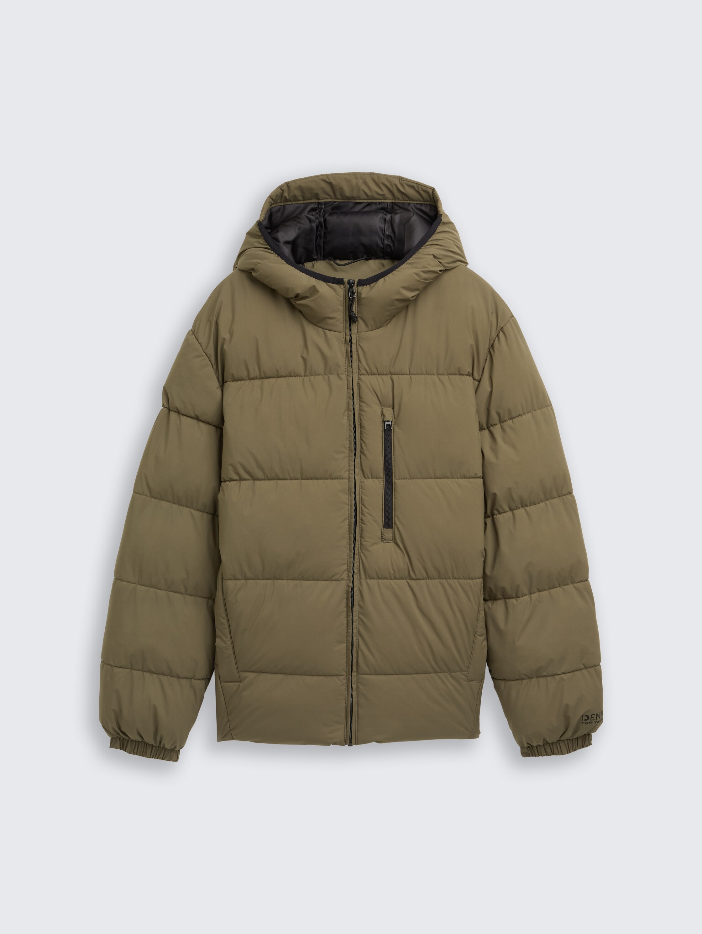 Lightweight Puffer-Jacke mit Kapuze - jungle_soil_green - 