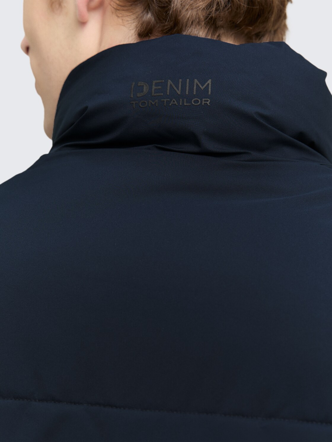 Lightweight Pufferjacke mit Stehkragen - sky captain blue - Detail-Model-Ansicht