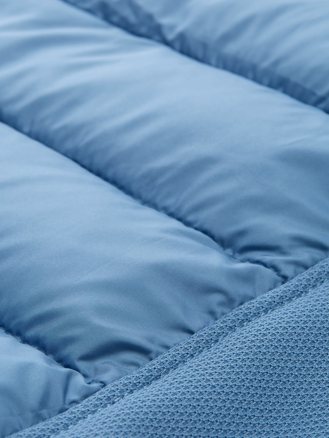 Hybrid Steppweste mit Stehkragen - marine blue - Produkt-Detail-Ansicht