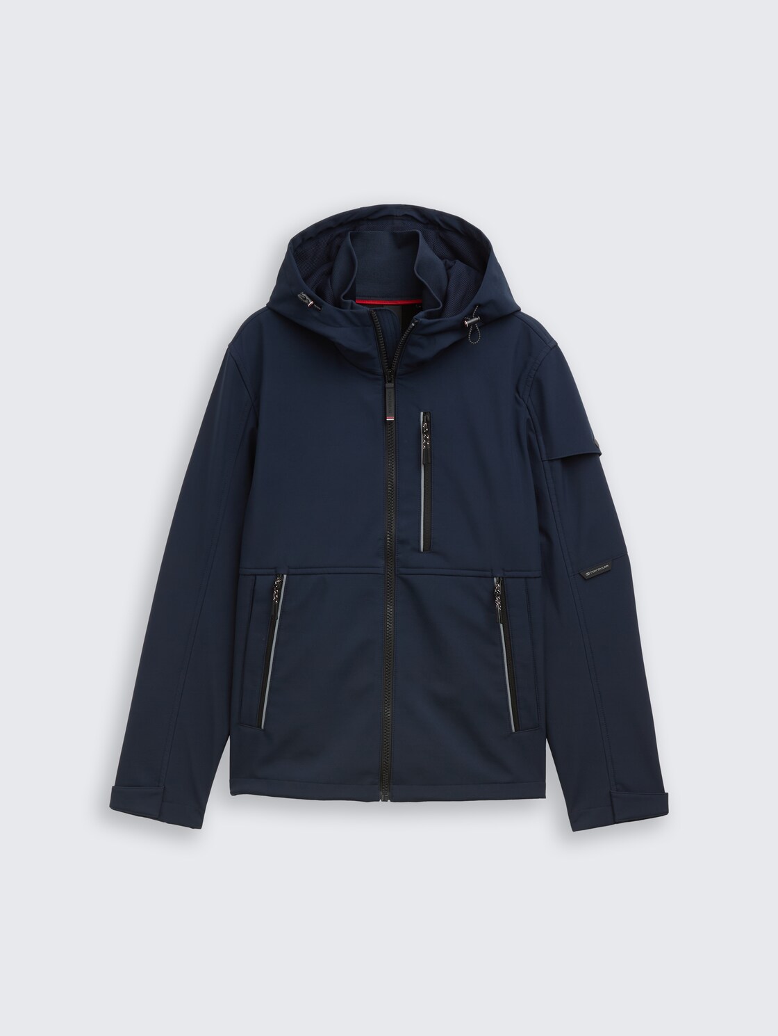 Softshell Jacke mit Kapuze - sky captain blue - Vorder-Produkt-Ansicht