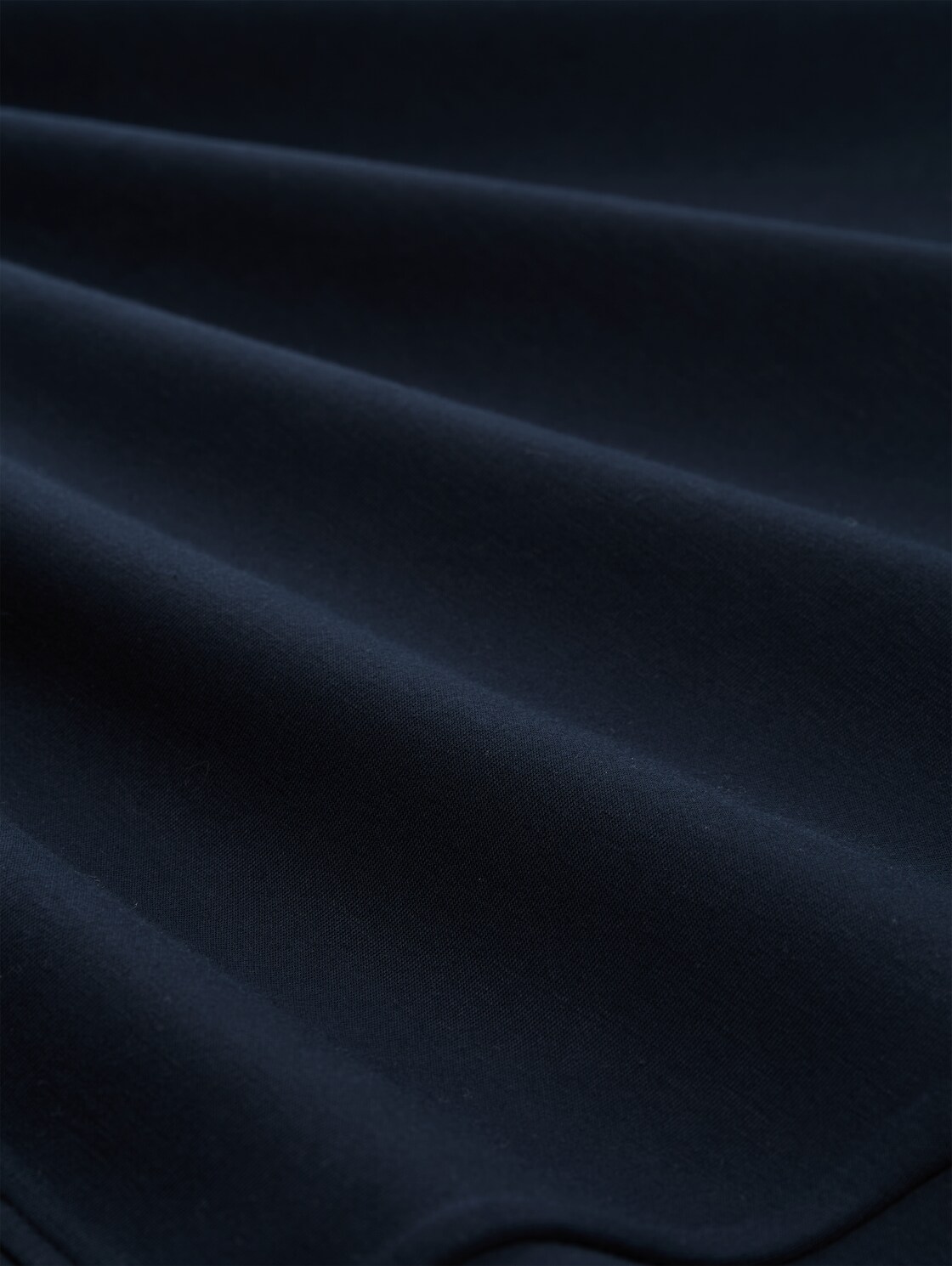 Relaxed Hoodie Sweatshirt aus Scuba - sky captain blue - Material-Ansicht