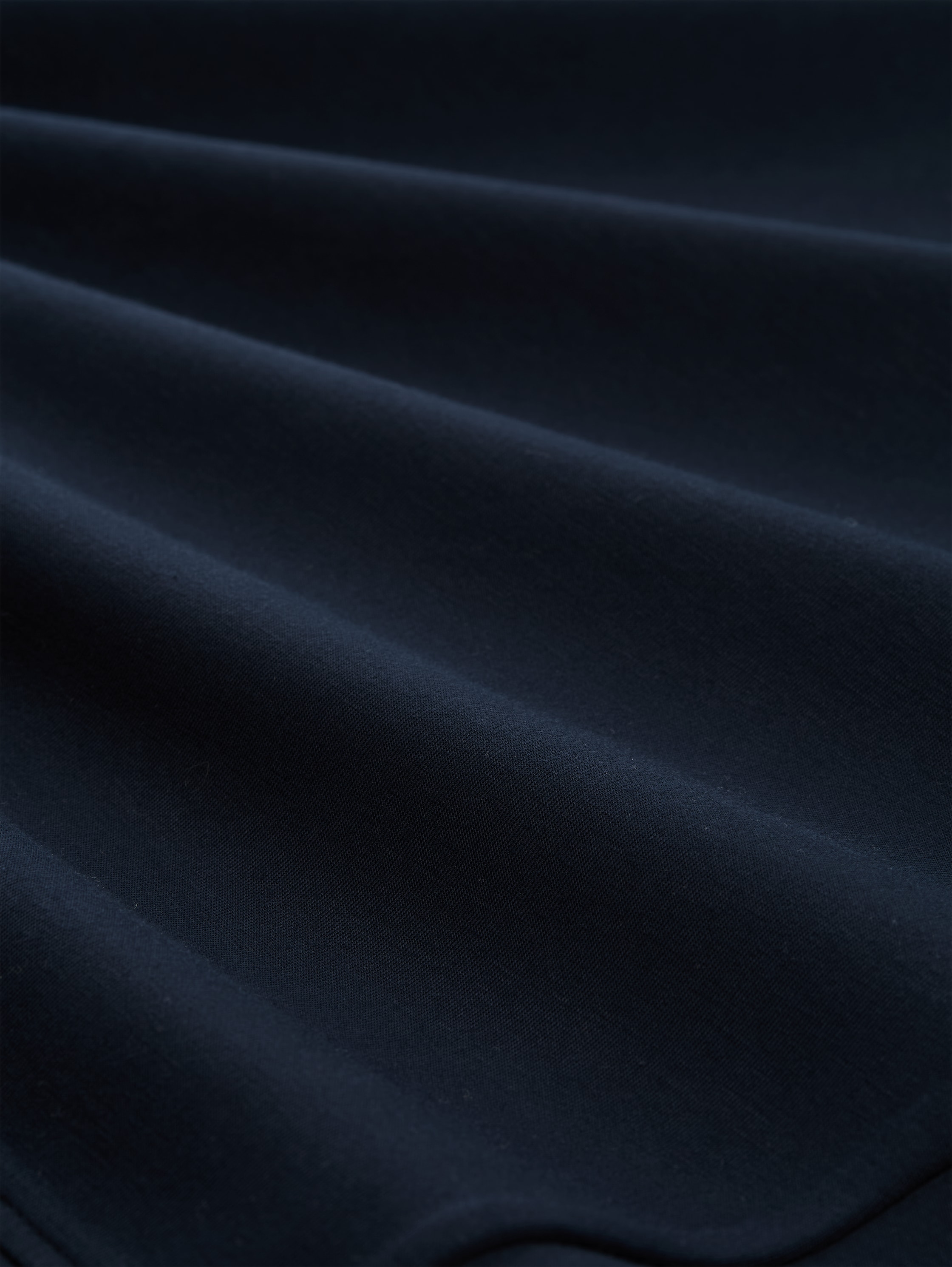 Relaxed Hoodie Sweatshirt aus Scuba - sky captain blue - Material-Ansicht