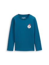 Nicht ausgewählt, Langarmshirt mit Print von , grün