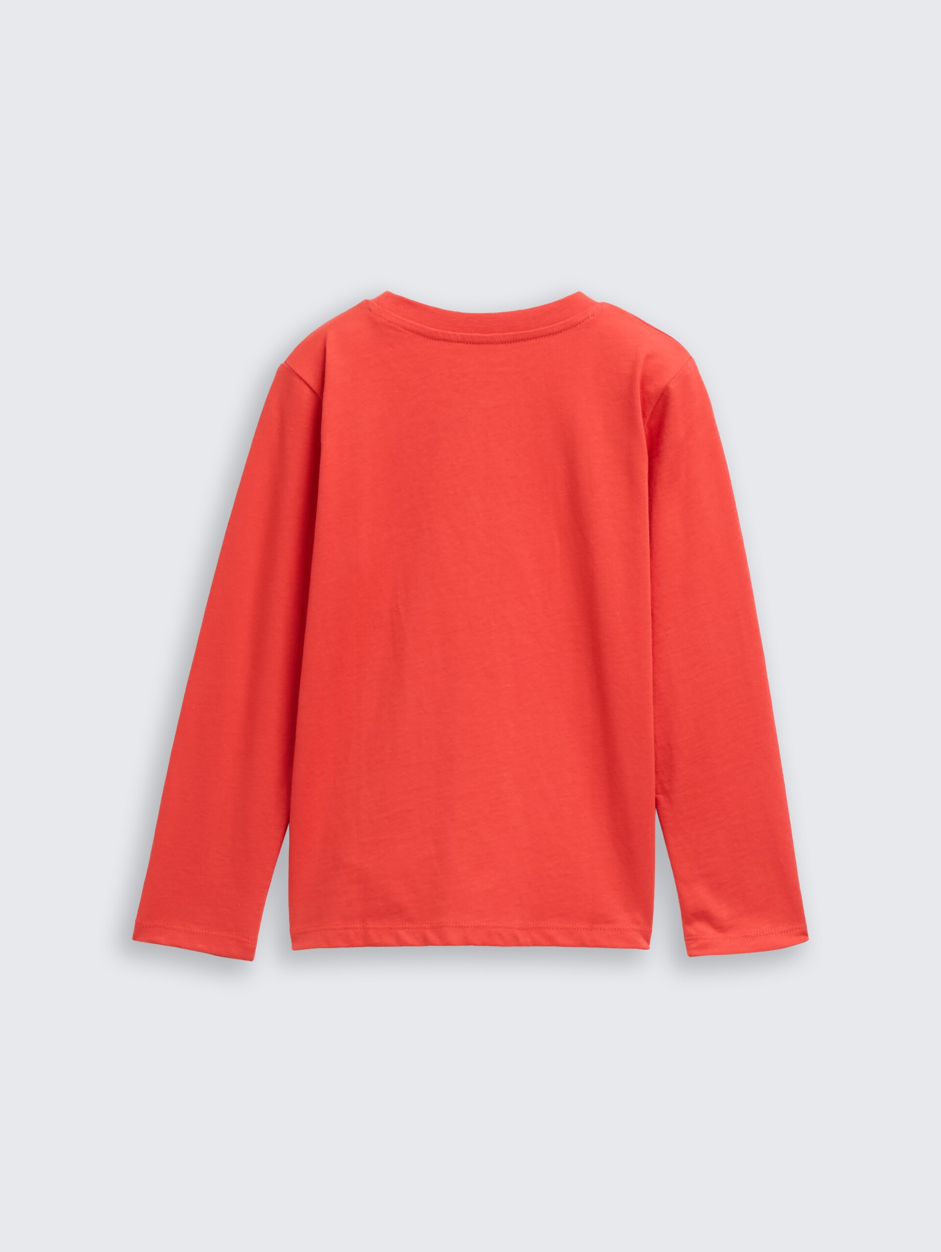 T-shirt met lange mouwen en bedrukt motief - soft red