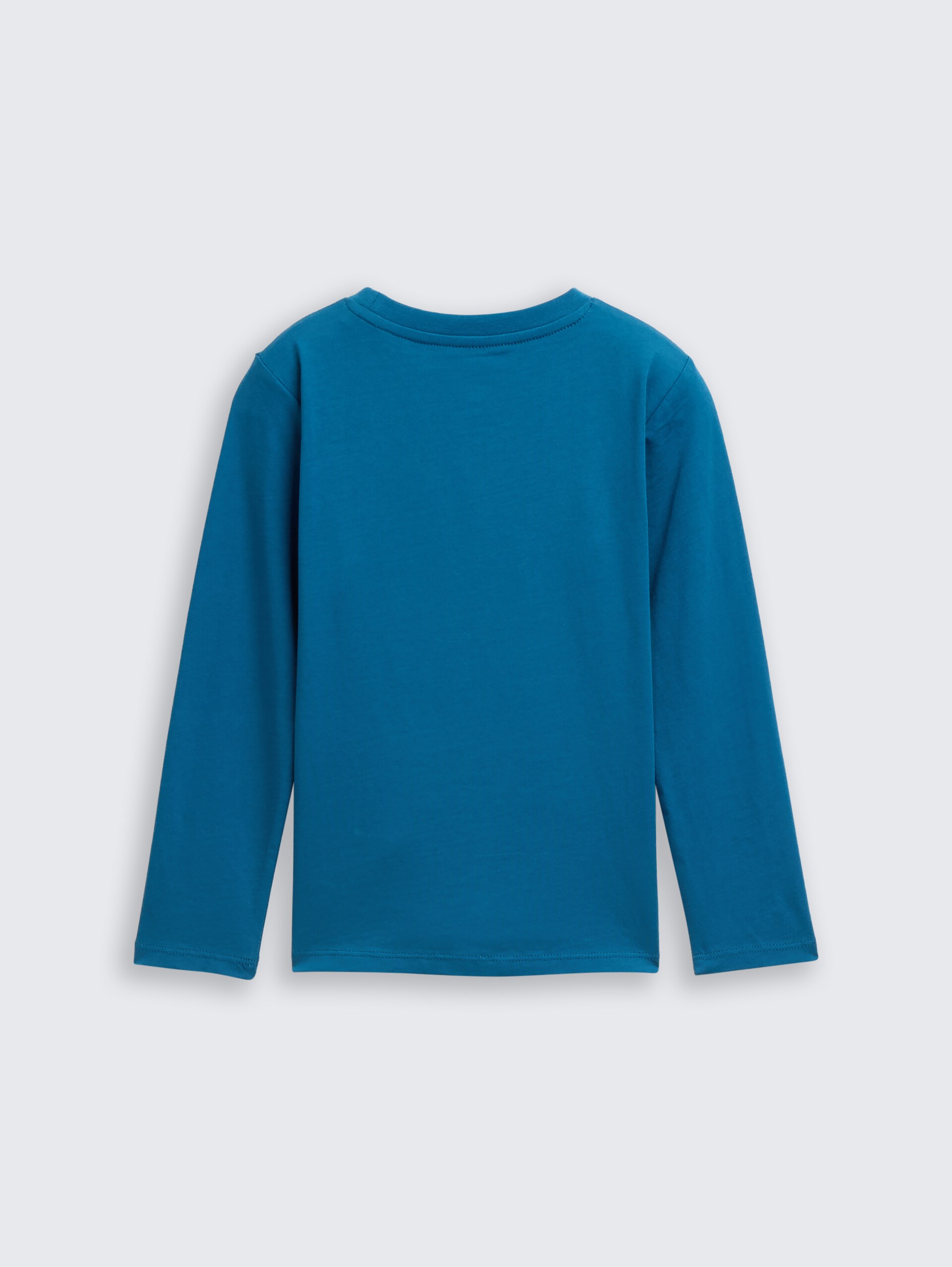 Langarmshirt mit Wendepailletten - Dark Tile Green