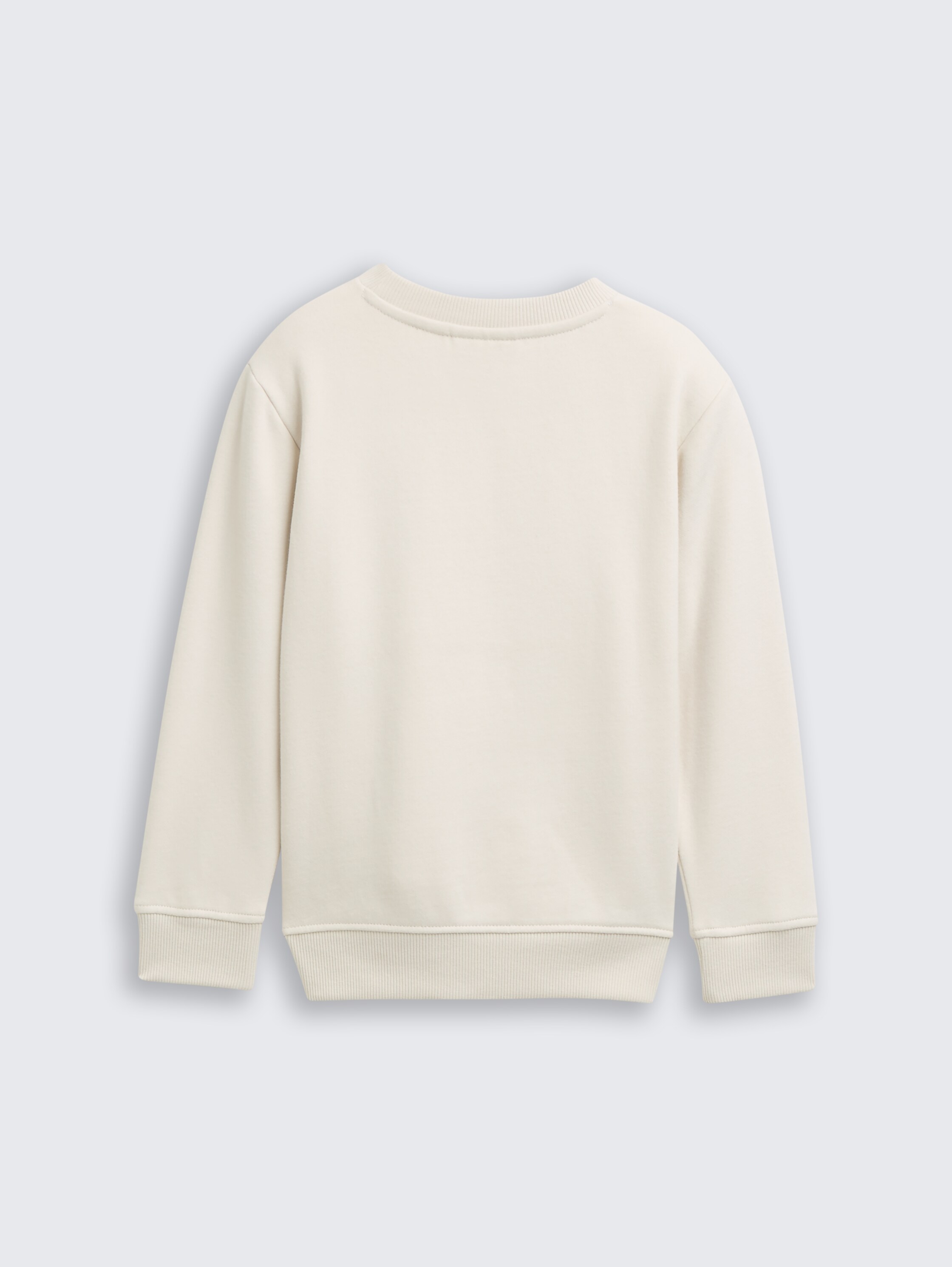 Basic sweatshirt met print - greyish_white - 