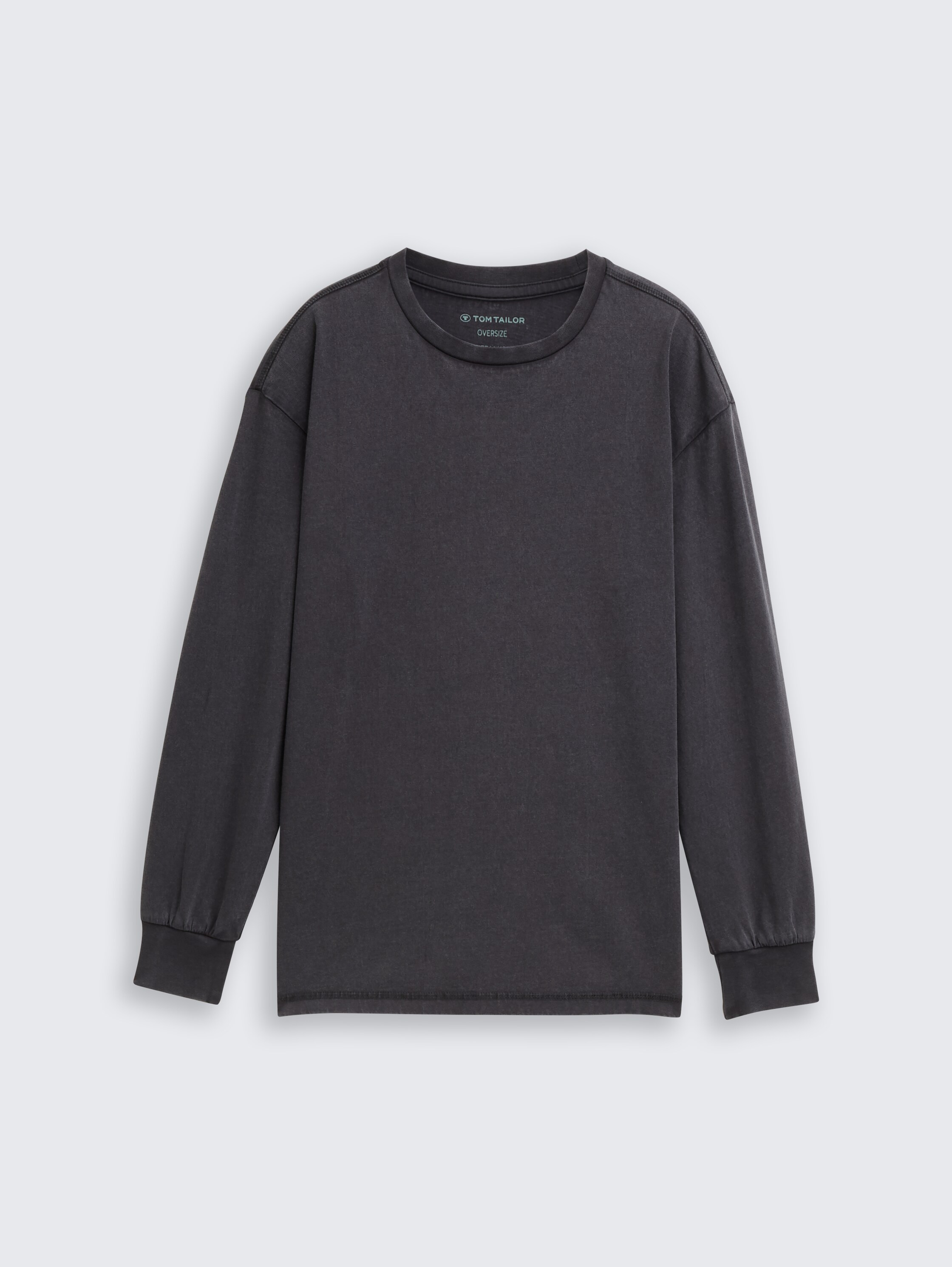 Oversize Langarmshirt - heavy_black - 