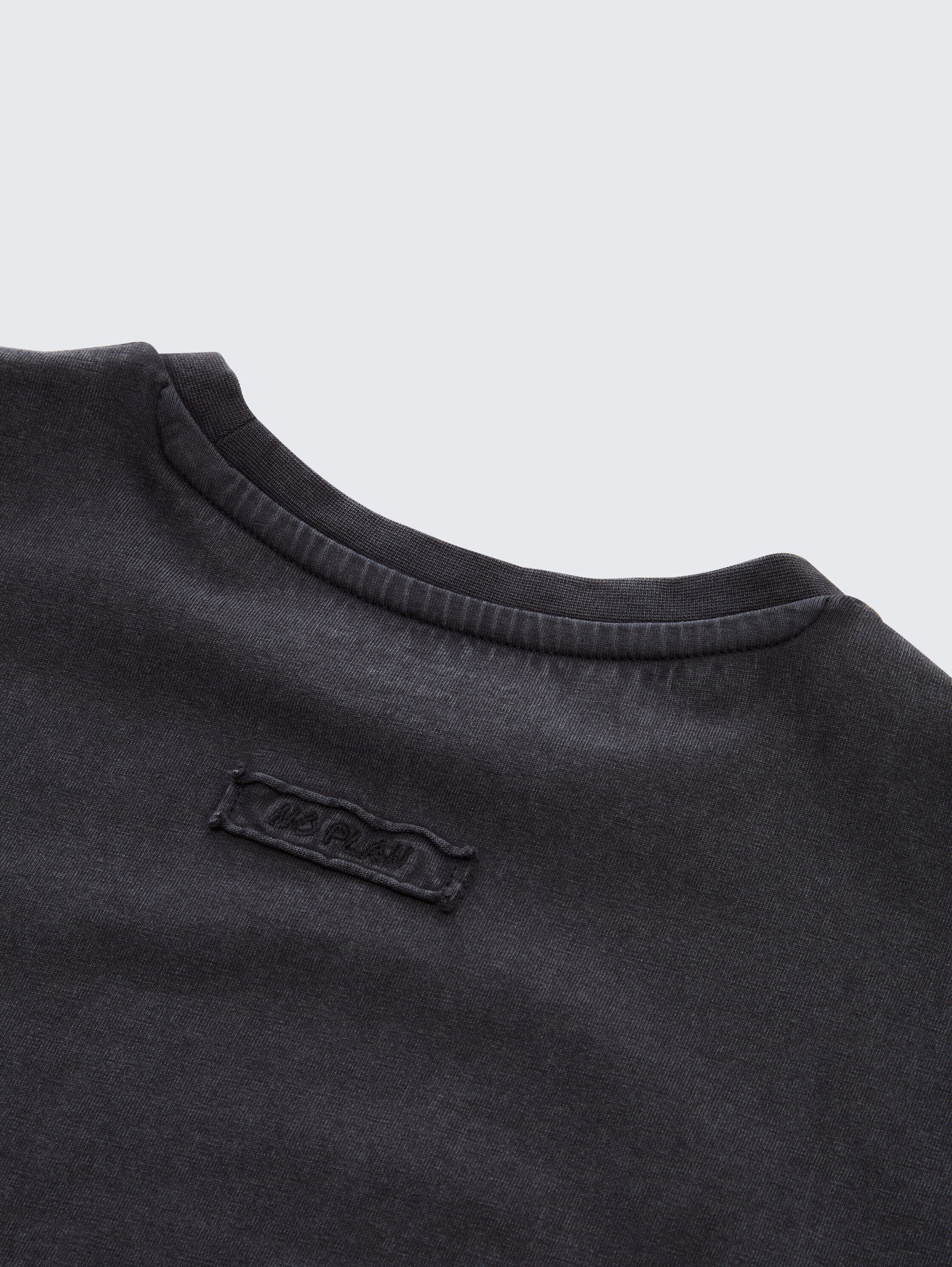 Oversize Langarmshirt - heavy_black - 