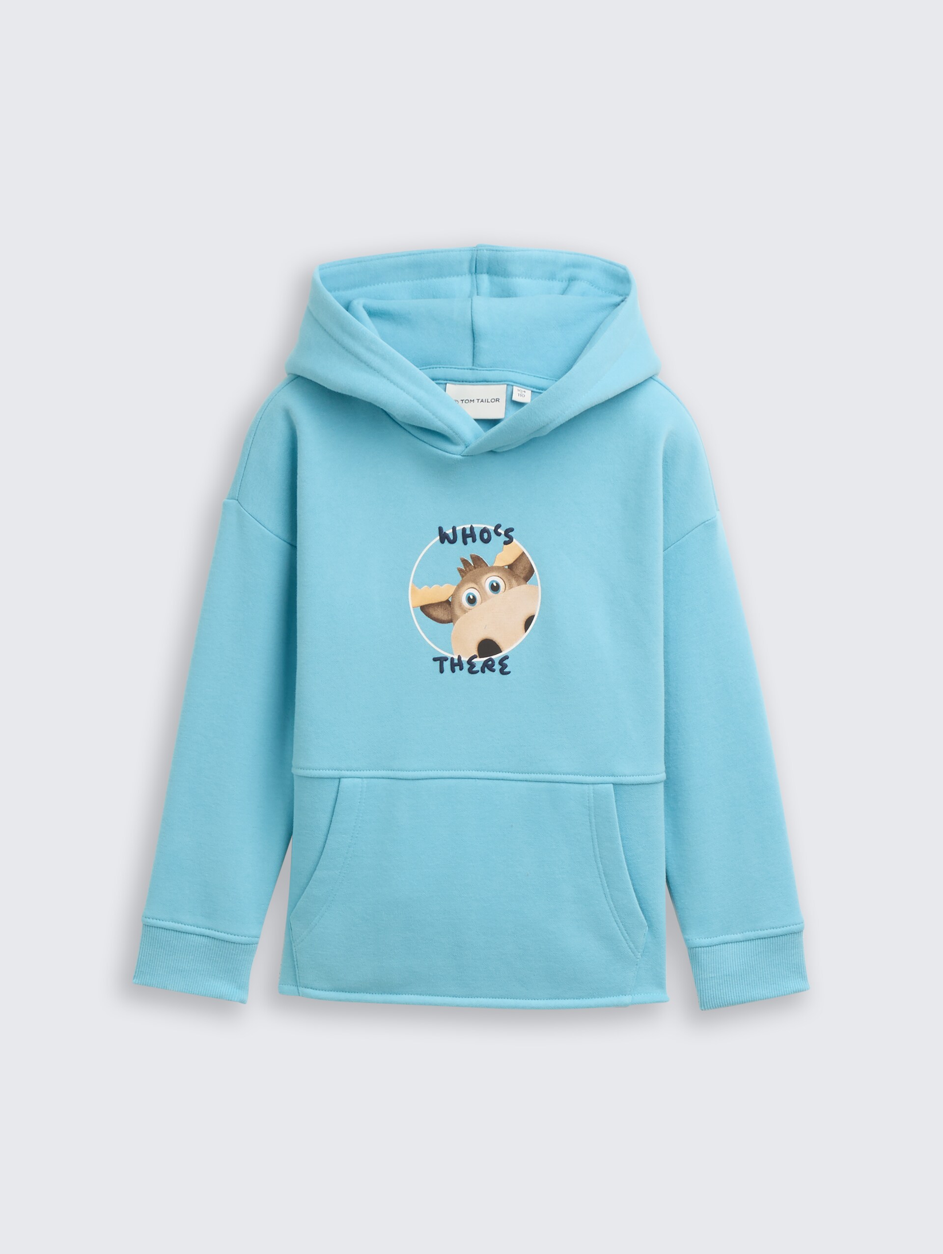 Oversize Hoodie Sweatshirt - elixir blue - Vorder-Produkt-Ansicht