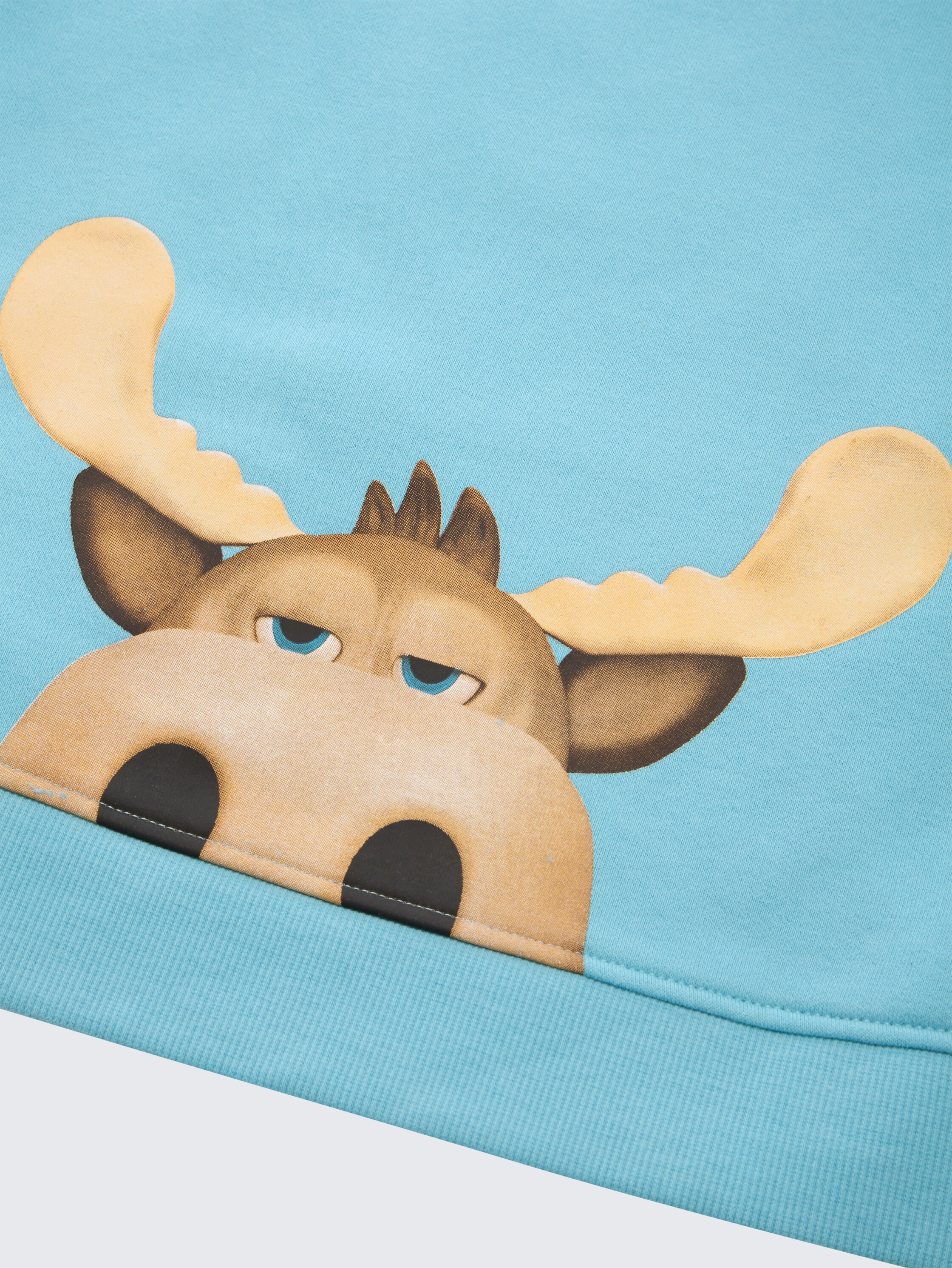 Sweater met oversized capuchon - elixir_blue - 