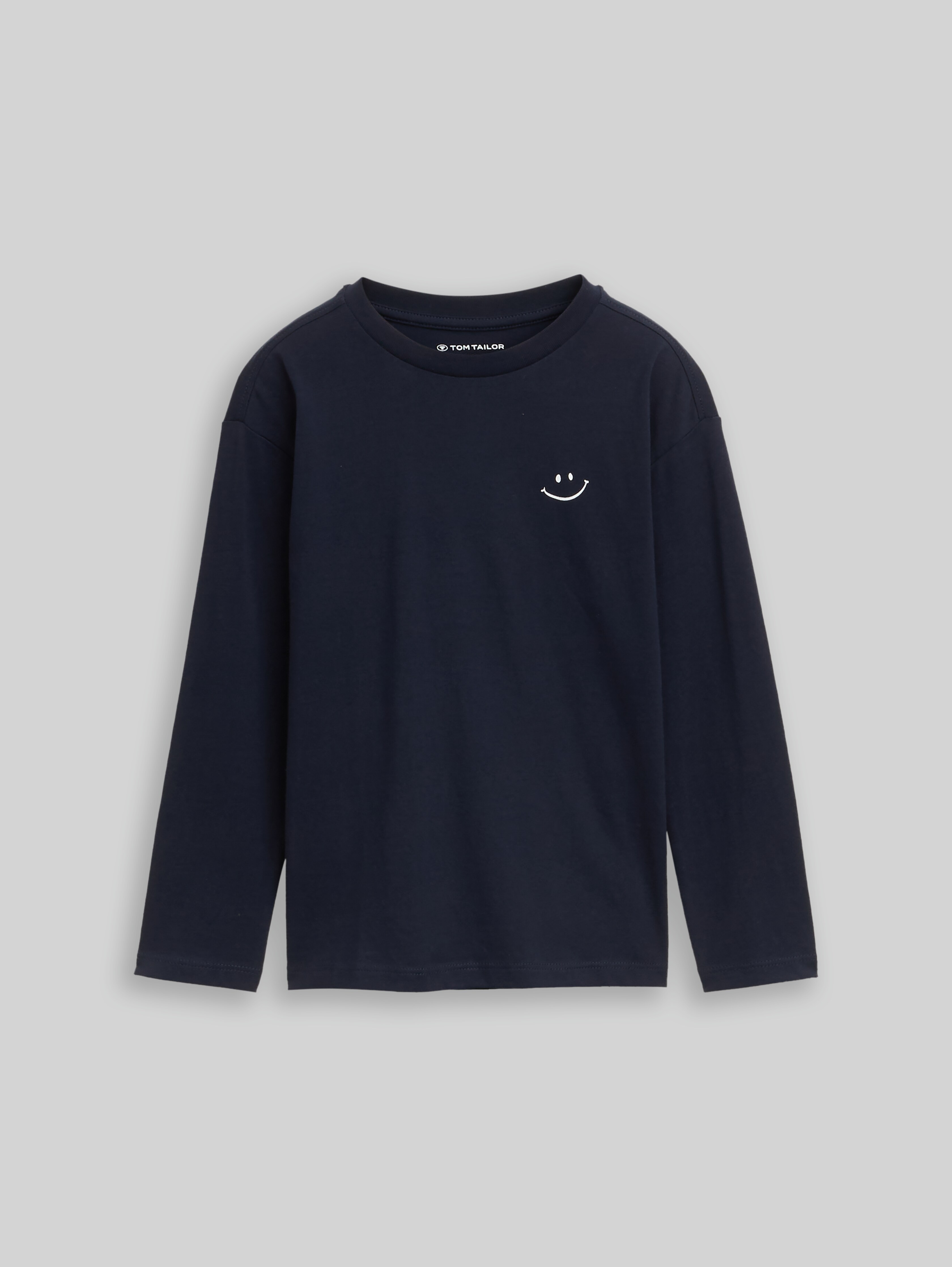 TOM TAILOR Jungen Langarmshirt Mit Dino-Print – Nachhaltige Baumwolle, Regular Fit