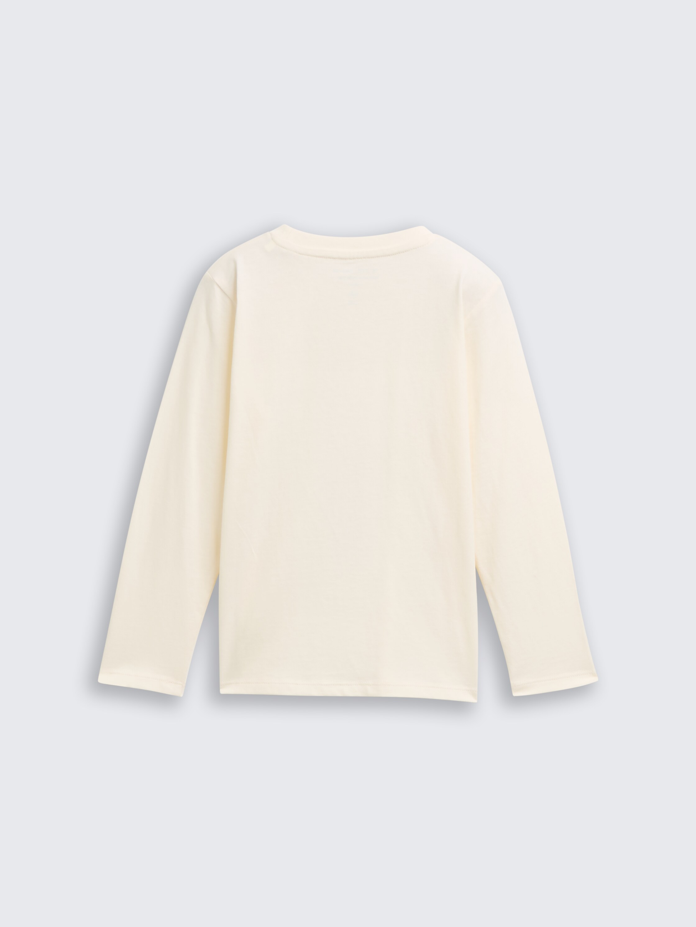 Long-sleeved shirt with reversible sequins - wool_white - 