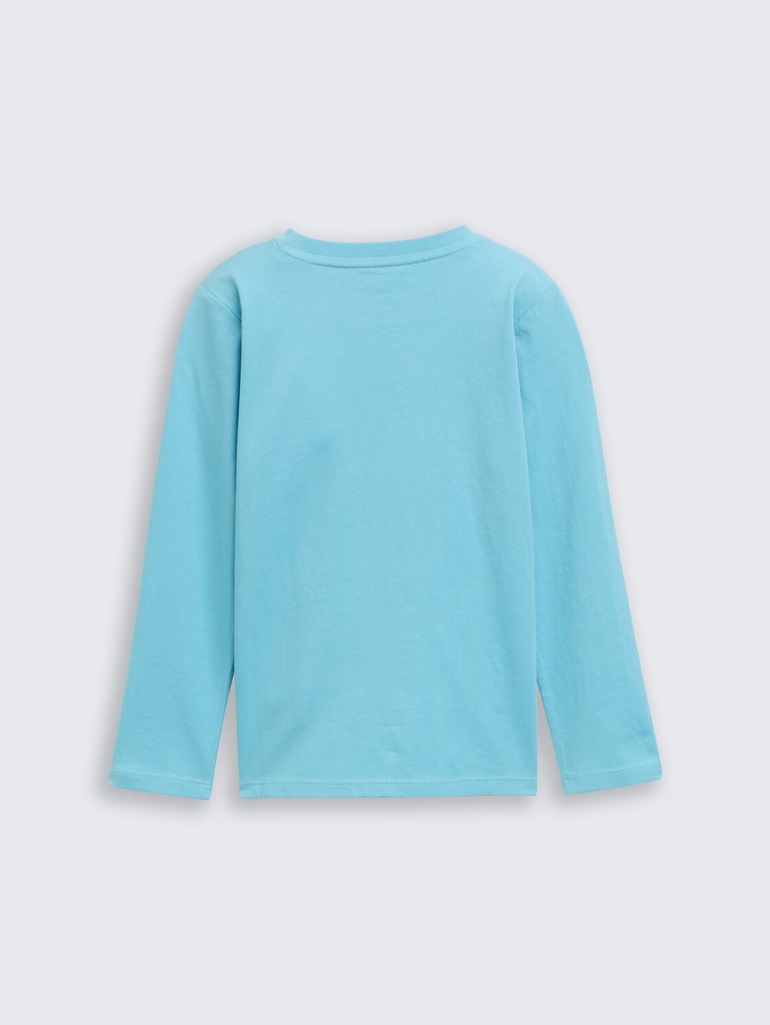 Langarmshirt mit Wendepailletten - elixir blue