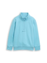 Geselecteerd, Sweatshirt met ritssluiting door Tom Tailor, blauw