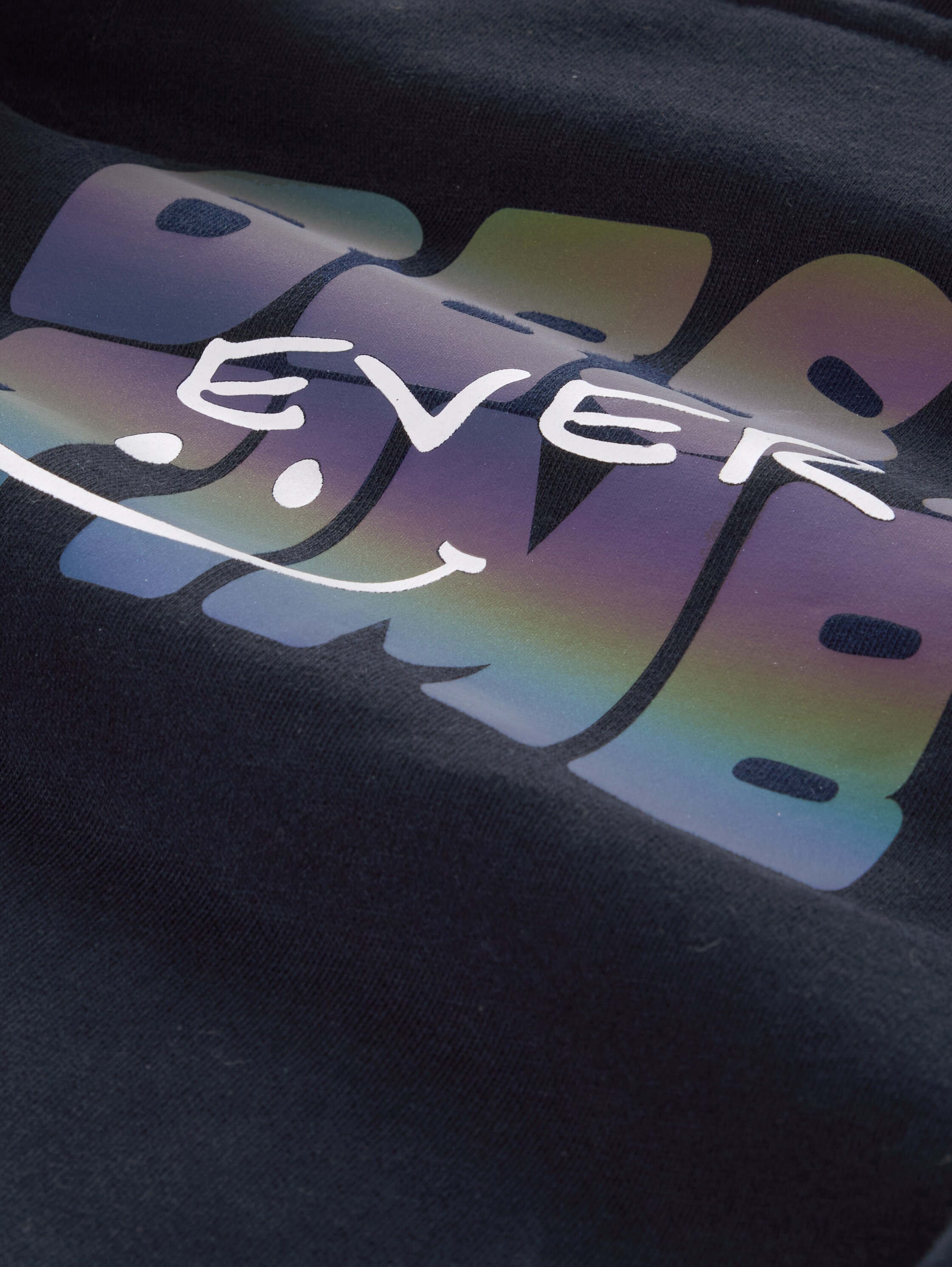 Hoodie-sweatjack en print op de rug - sky_captain_blue_1 - 