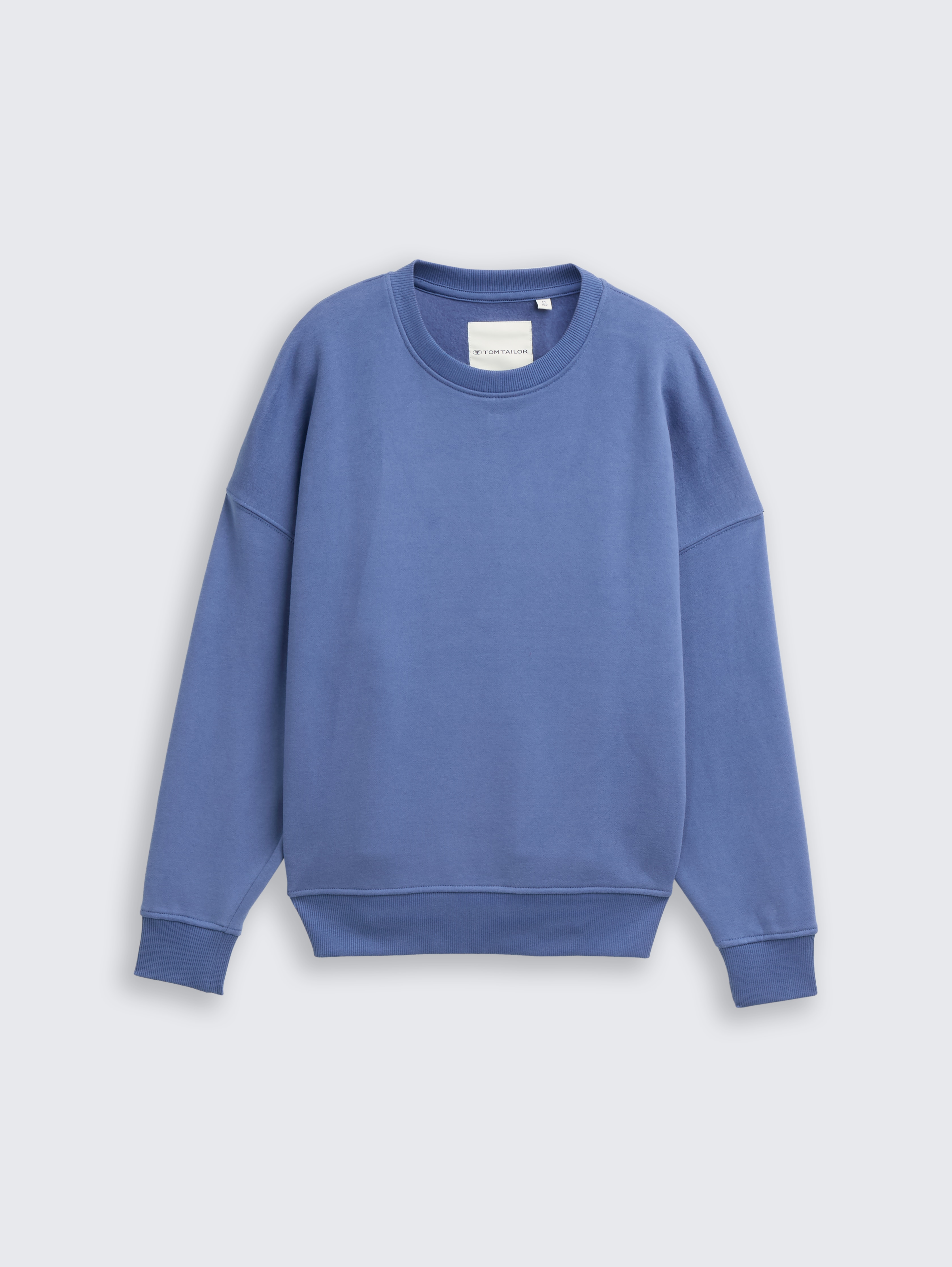Oversize Sweatshirt mit Rückenprint von Teen Boys, dusty faded blue