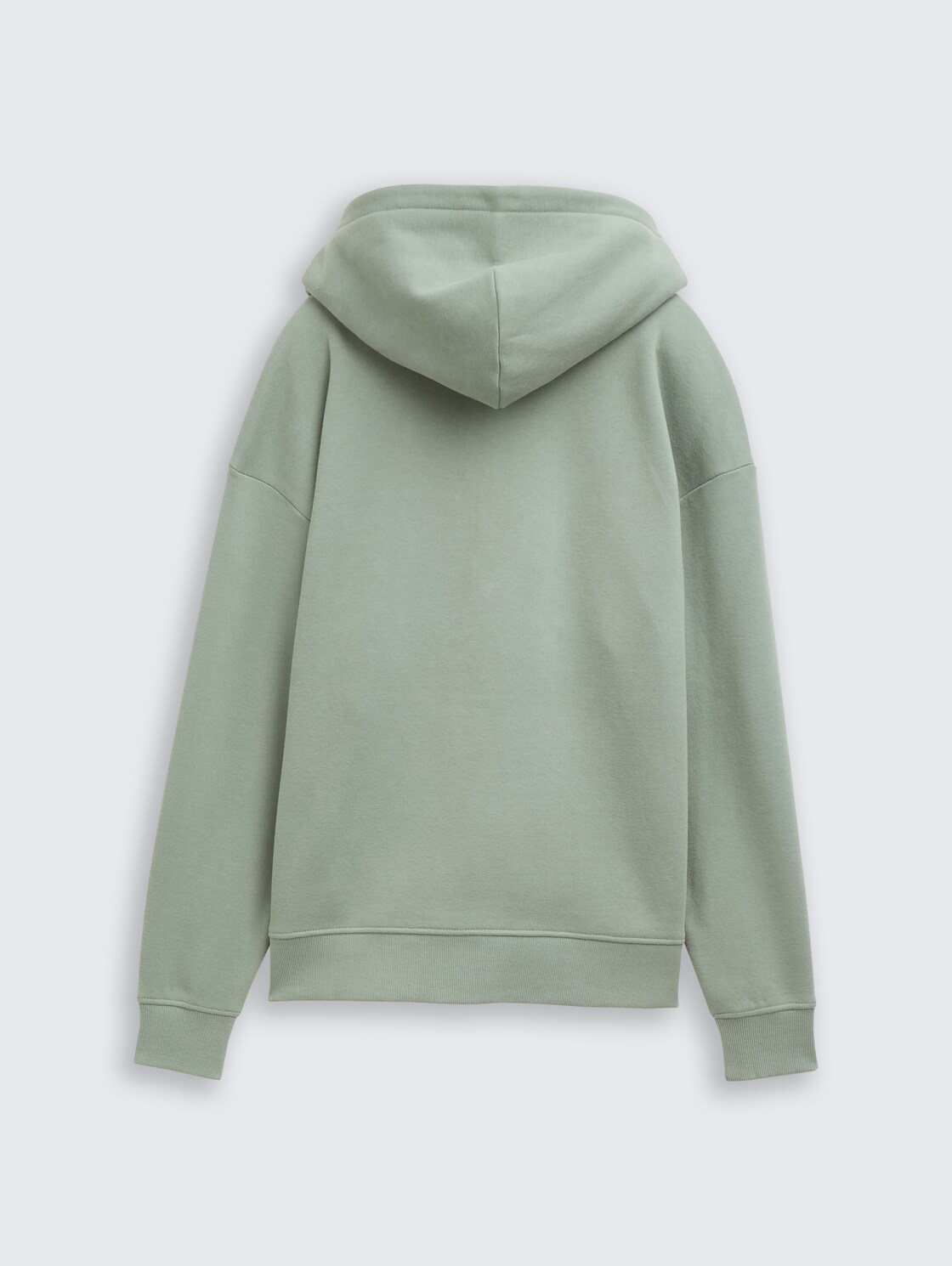 Oversize Hoodie Sweatshirt mit Reißverschluss - Dusty Leave Green