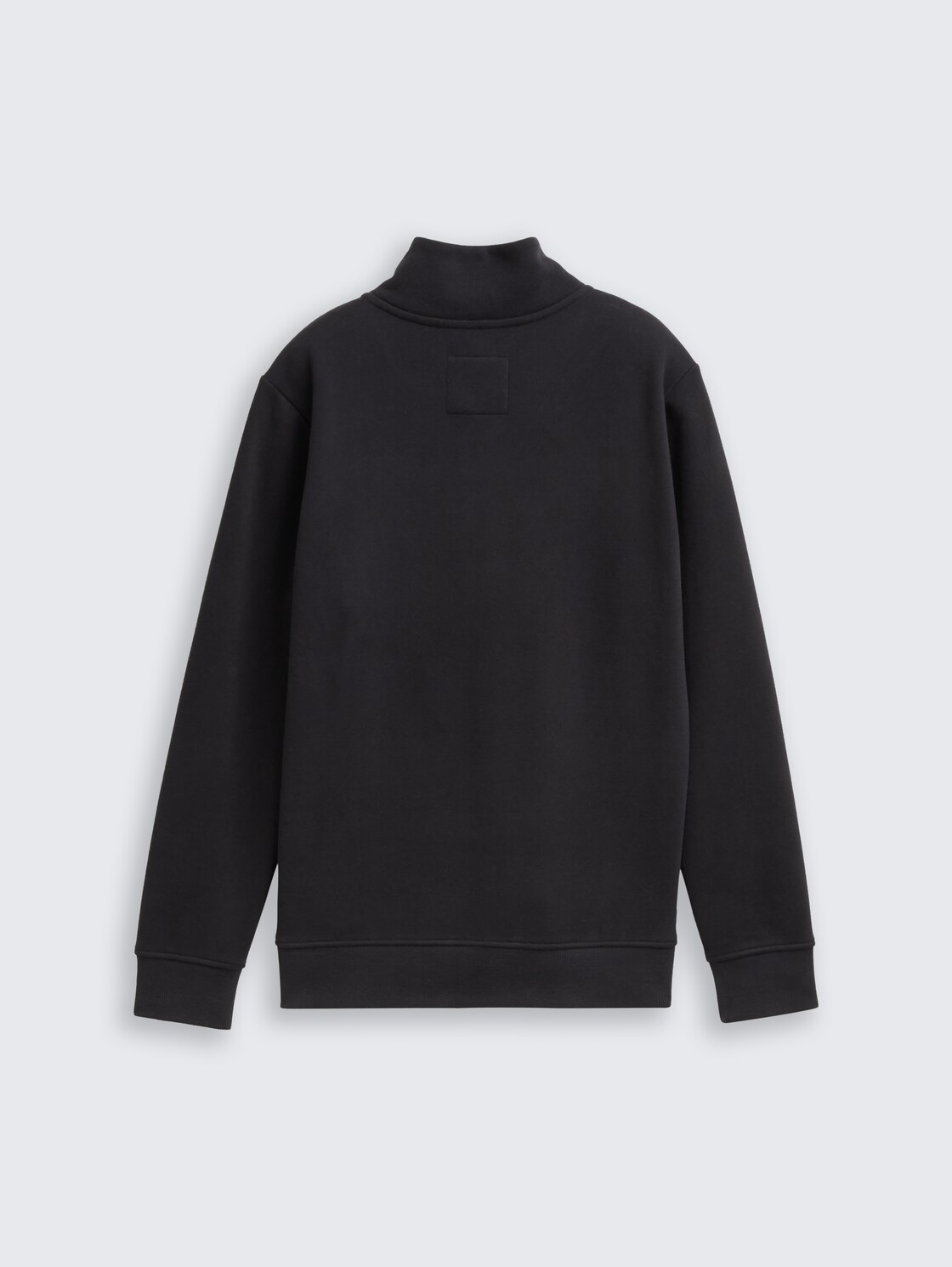 Sweatjacke mit Stehkragen - heavy black