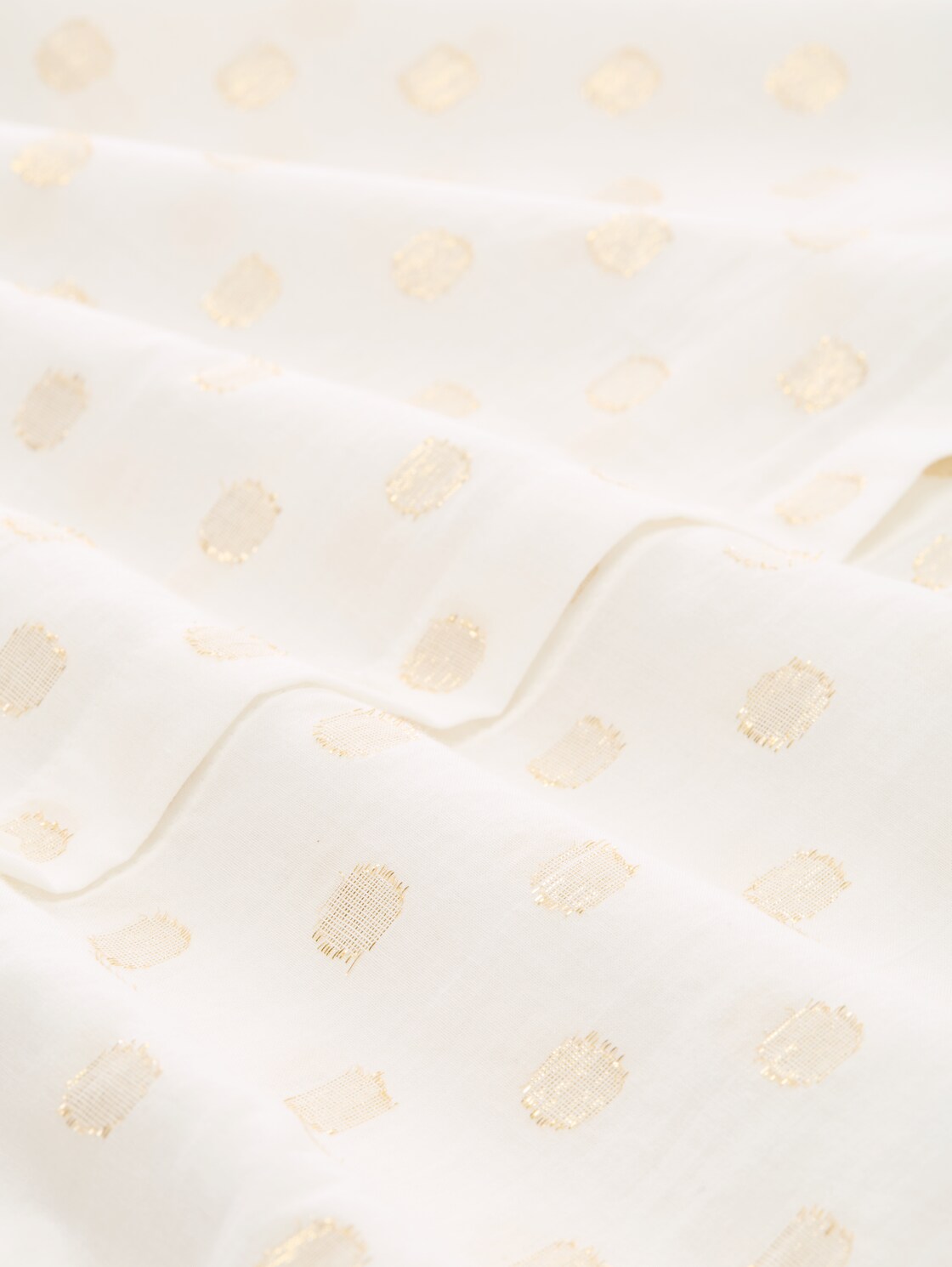 Hemdbluse mit Glitzer-Punktemuster - glitter dot - Material-Ansicht