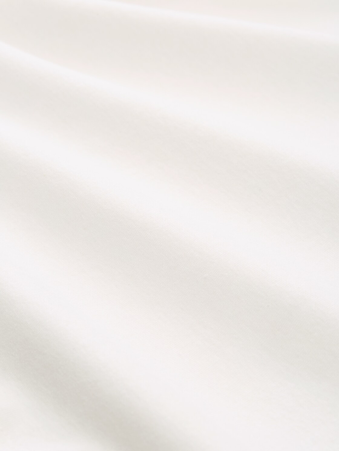 Basic Slim Fit Top - Whisper White - Material-Ansicht