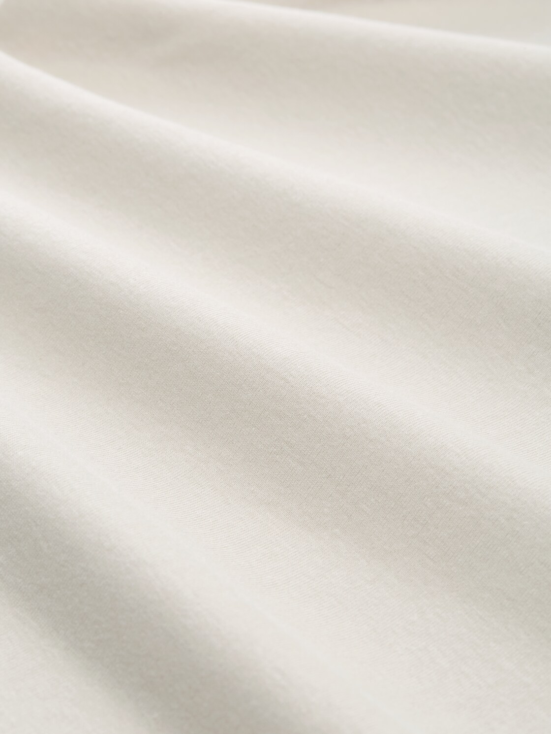 Basic Slim Fit Top - sand stone beige - Material-Ansicht