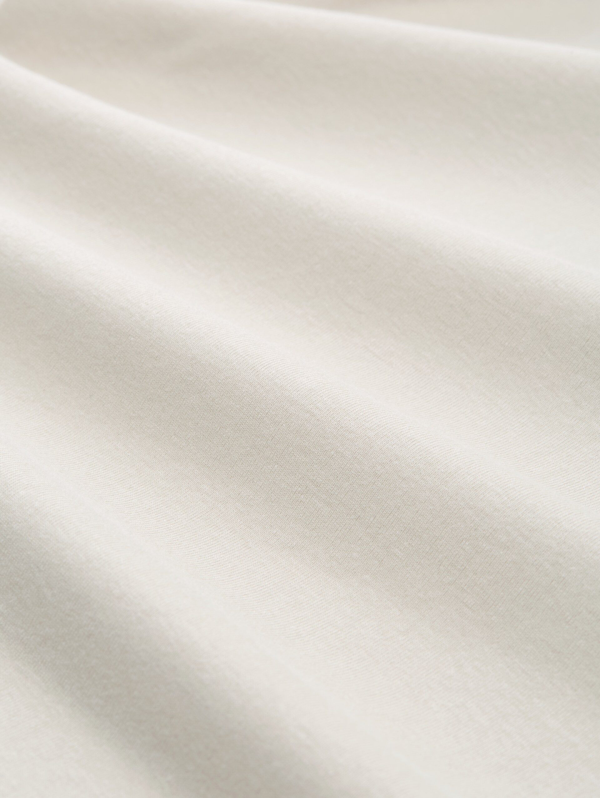 Basic Slim Fit Top - sand stone beige - Material-Ansicht