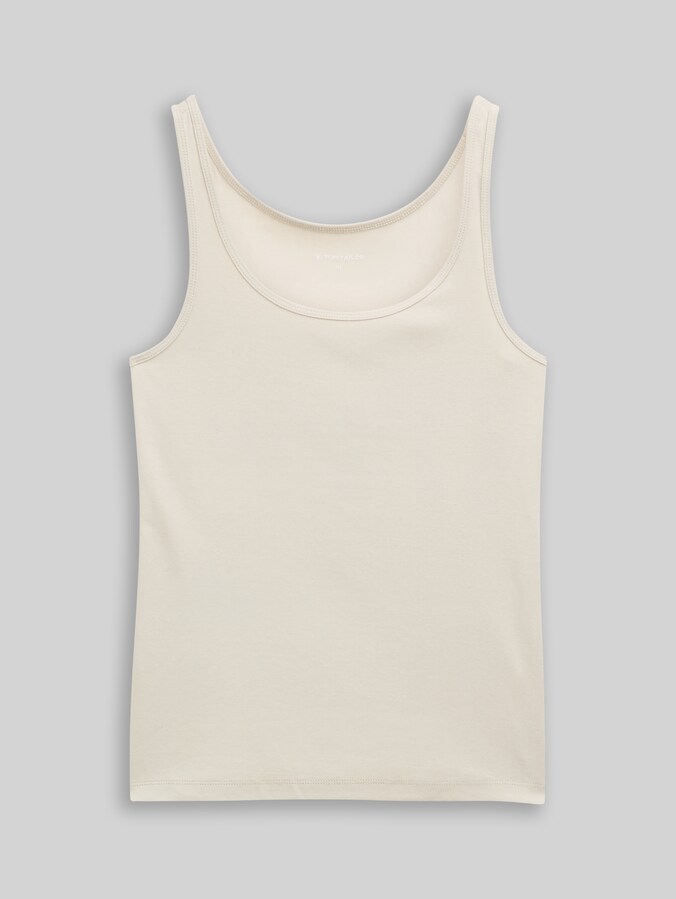 Basic Slim Fit Top von Women, sand stone beige