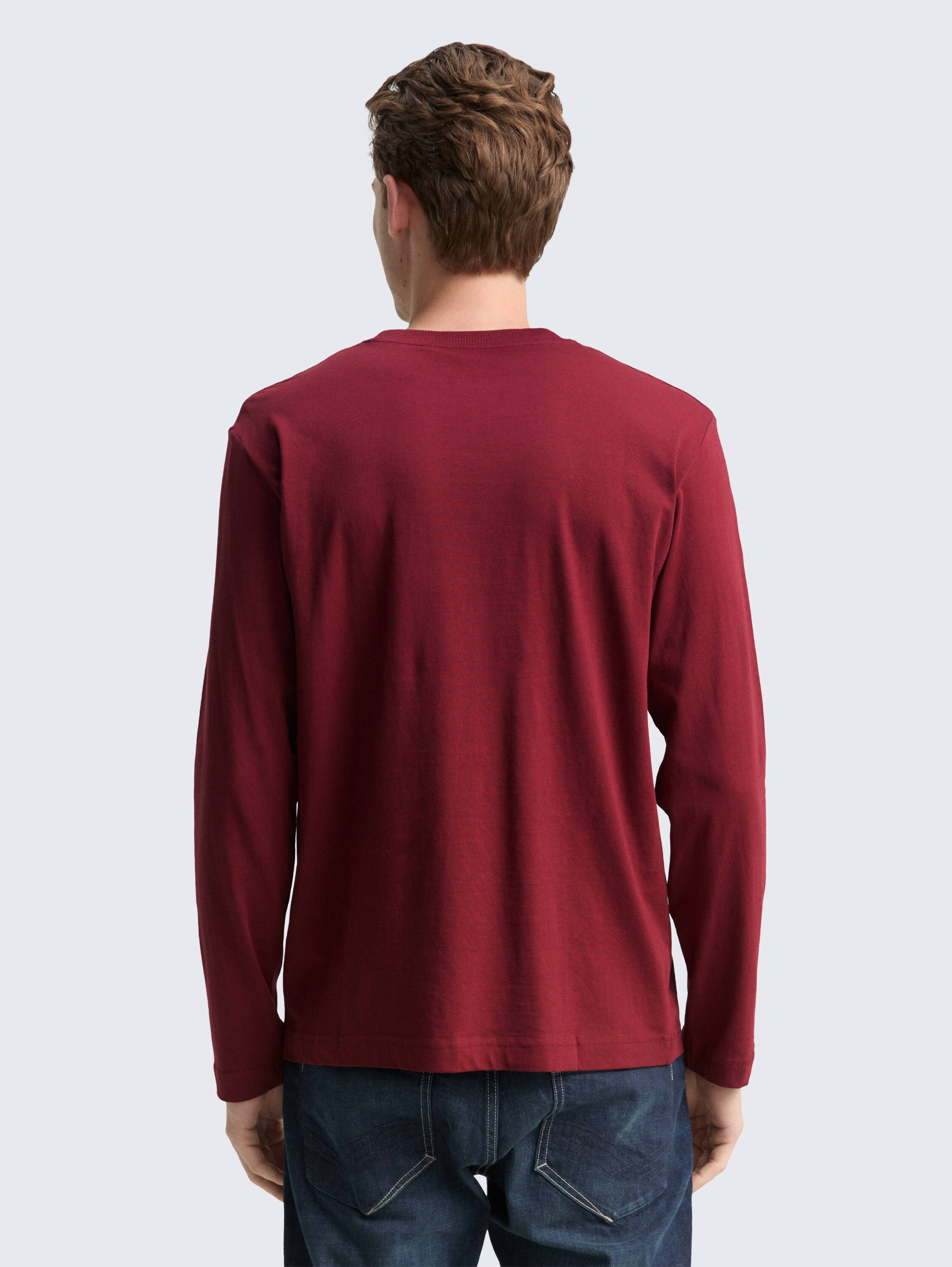 Shirt met lange mouwen en print - cabarnet_bordeaux_red - 