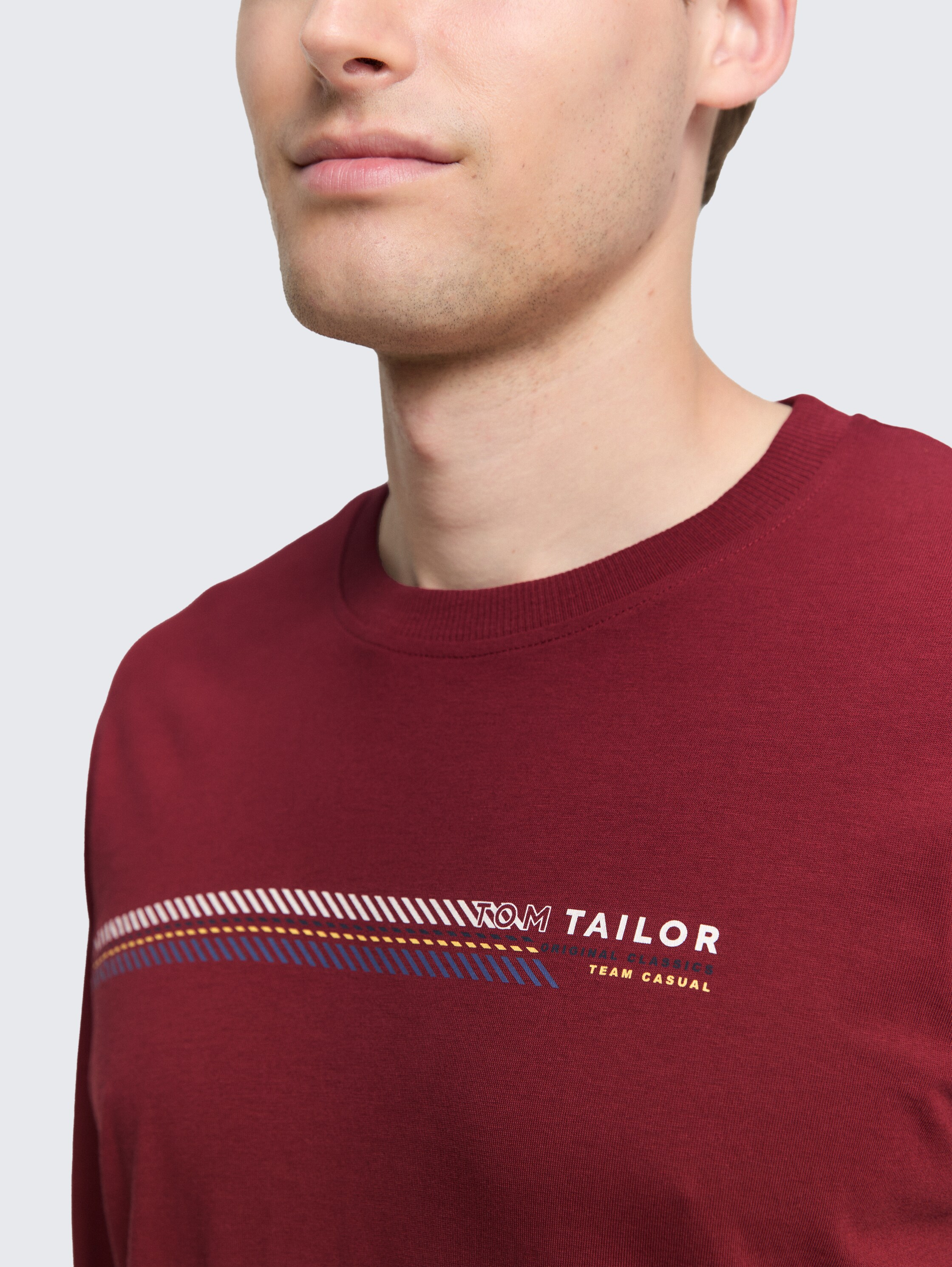 Shirt met lange mouwen en print - cabarnet_bordeaux_red - 