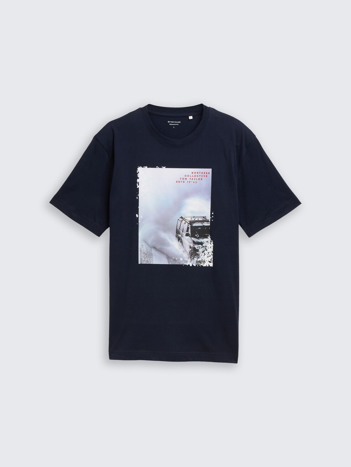 T-Shirt mit Foto-Print - sky captain blue - Vorder-Produkt-Ansicht