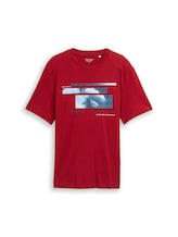 Niet geselecteerd, T-shirt met fotoprint door , rood