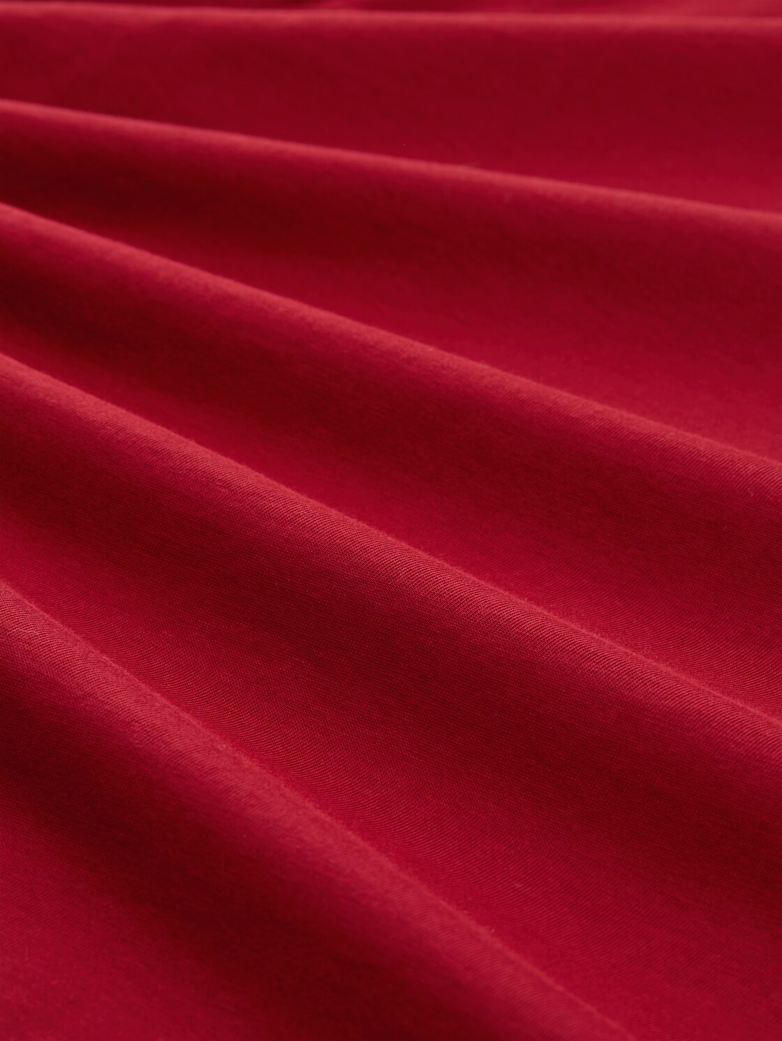 T-Shirt mit Foto-Print - Coach Red - Material-Ansicht