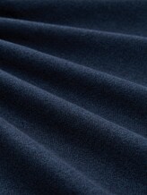 T-shirt Henley à manches longues en coton - real teal grindle structure - Vue de la matière