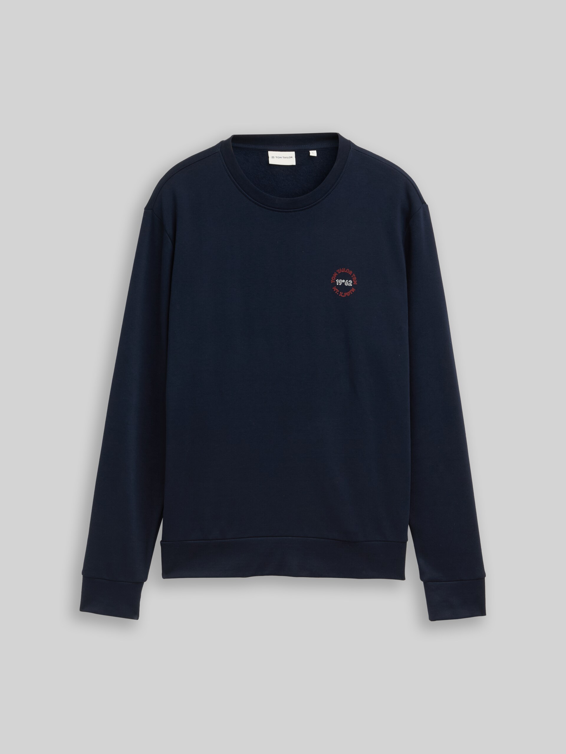 Sweatshirt with logo print - sky captain blue - Front product view