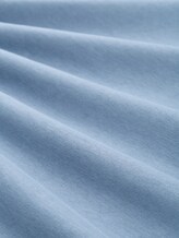 Sweater met logoprint - faded denim blue - Materiaalweergave