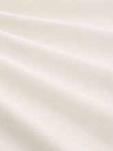 T-Shirt mit Waffelstruktur - Gardenia White - Material-Ansicht