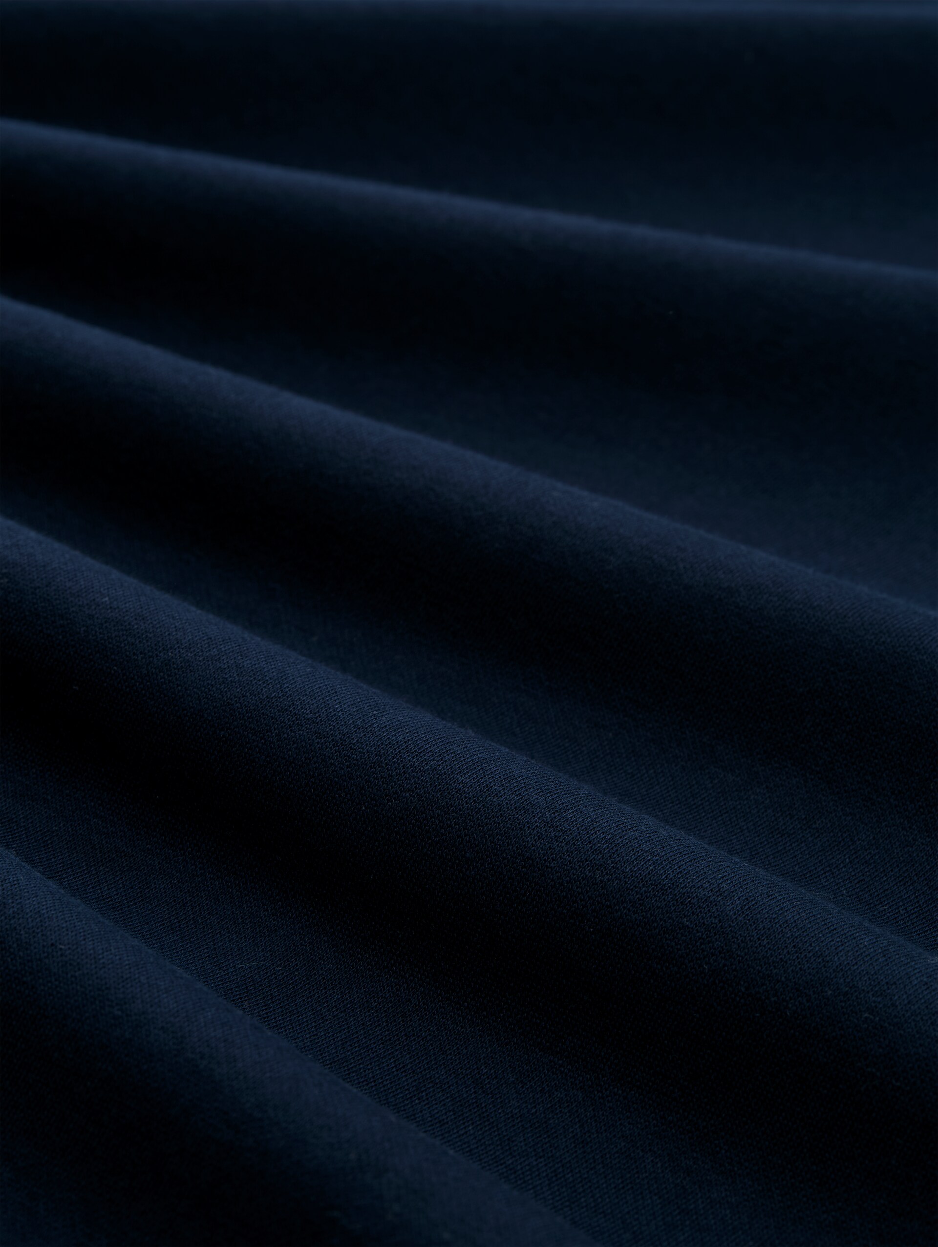 Sweatshirt mit Rundhalsausschnitt - sky captain blue - Material-Ansicht