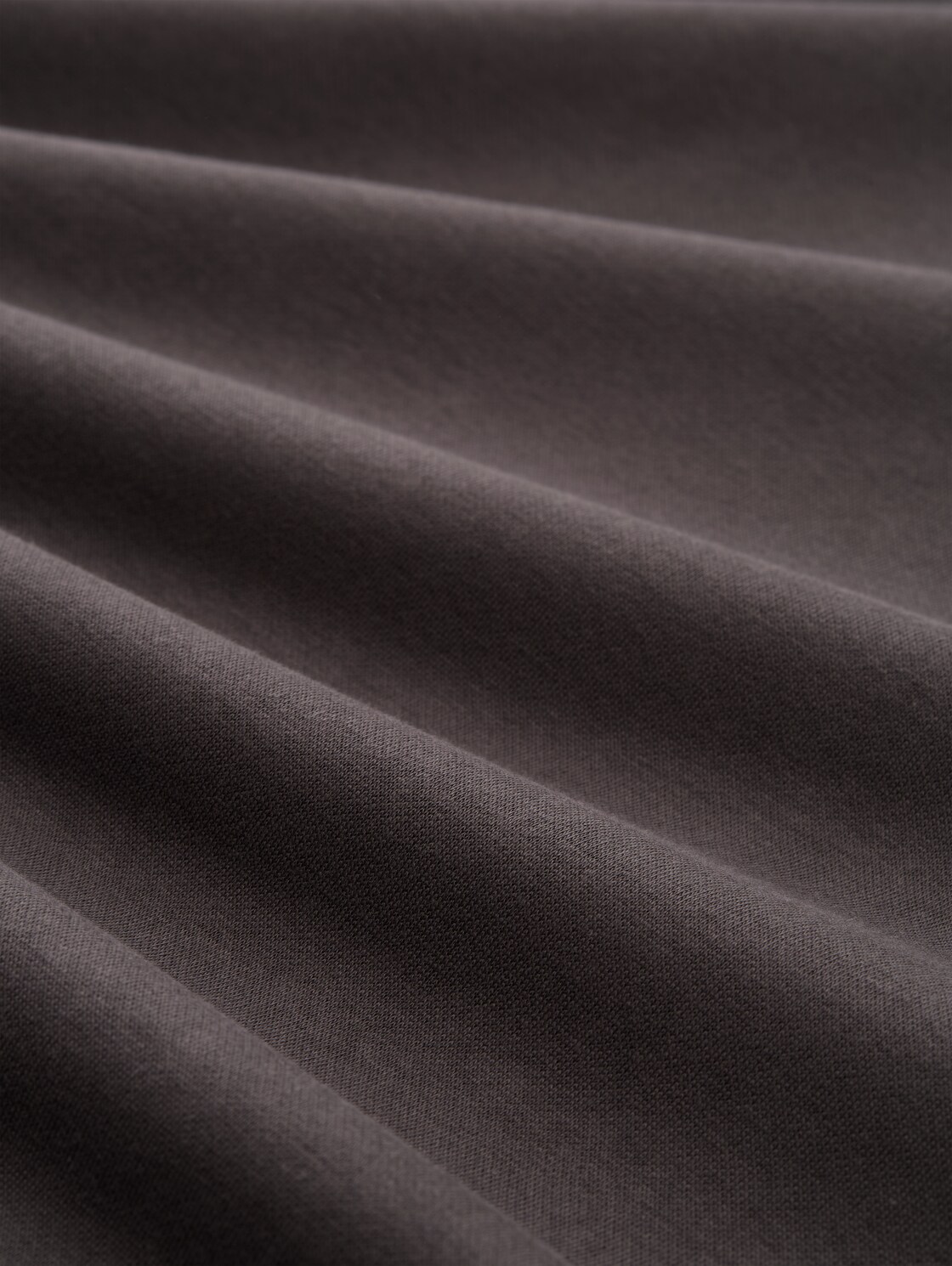 Sweatshirt mit Rundhalsausschnitt - Tarmac Grey - Material-Ansicht