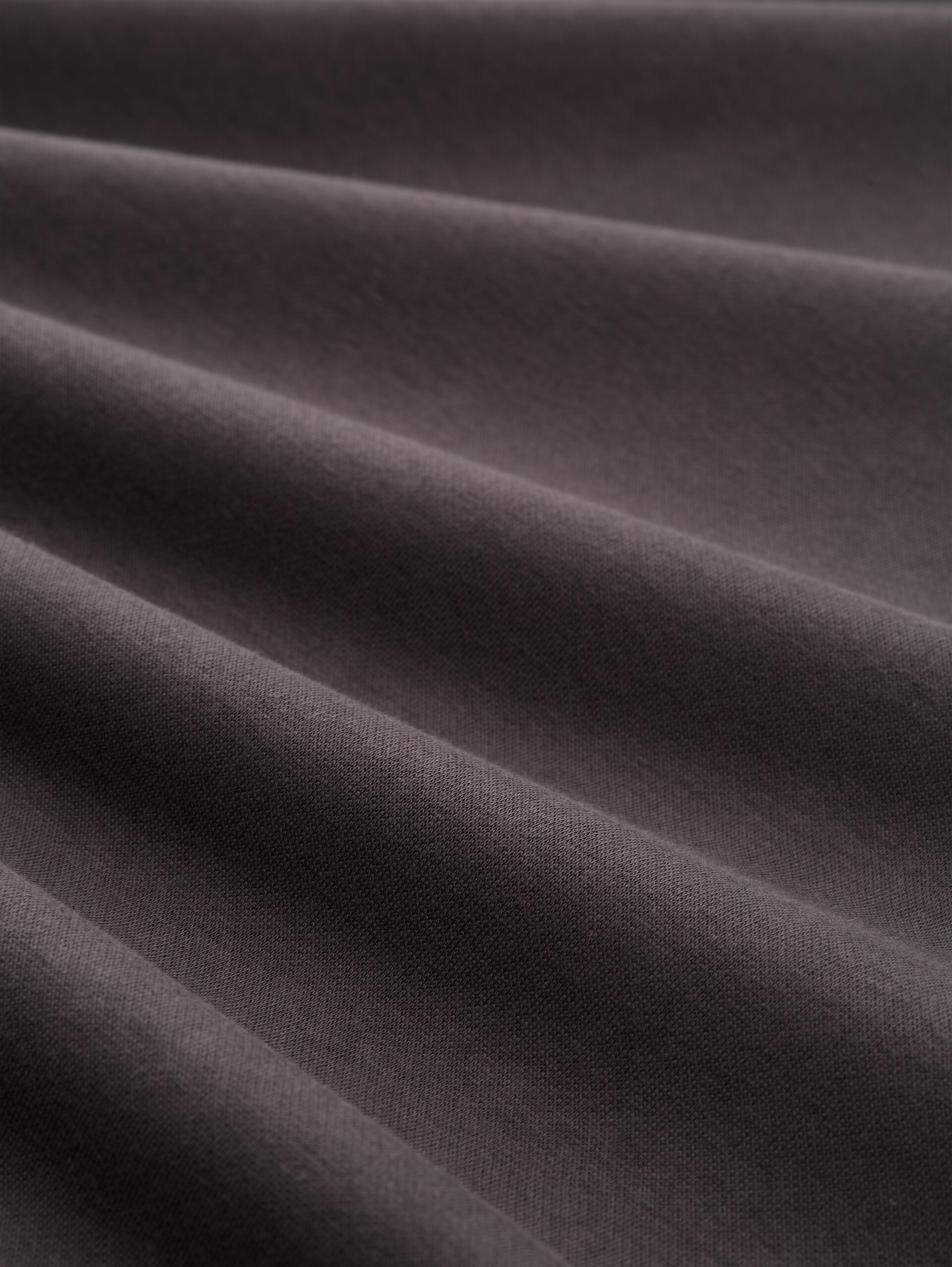 Sweatshirt with round neck - Tarmac Grey - Material view
