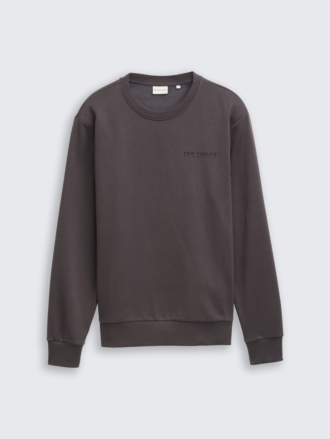 Sweatshirt mit Rundhalsausschnitt - Tarmac Grey - Vorder-Produkt-Ansicht