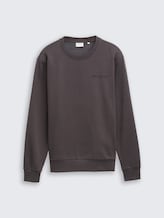 Sweat-shirt à col rond - Tarmac Grey - Vue de face du produit
