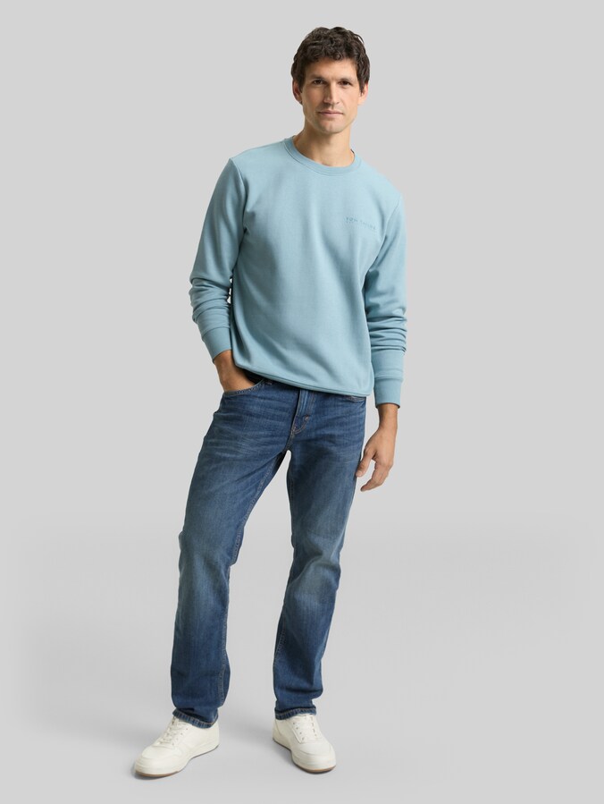 Sweatshirt mit Rundhalsausschnitt von Men, tourmaline