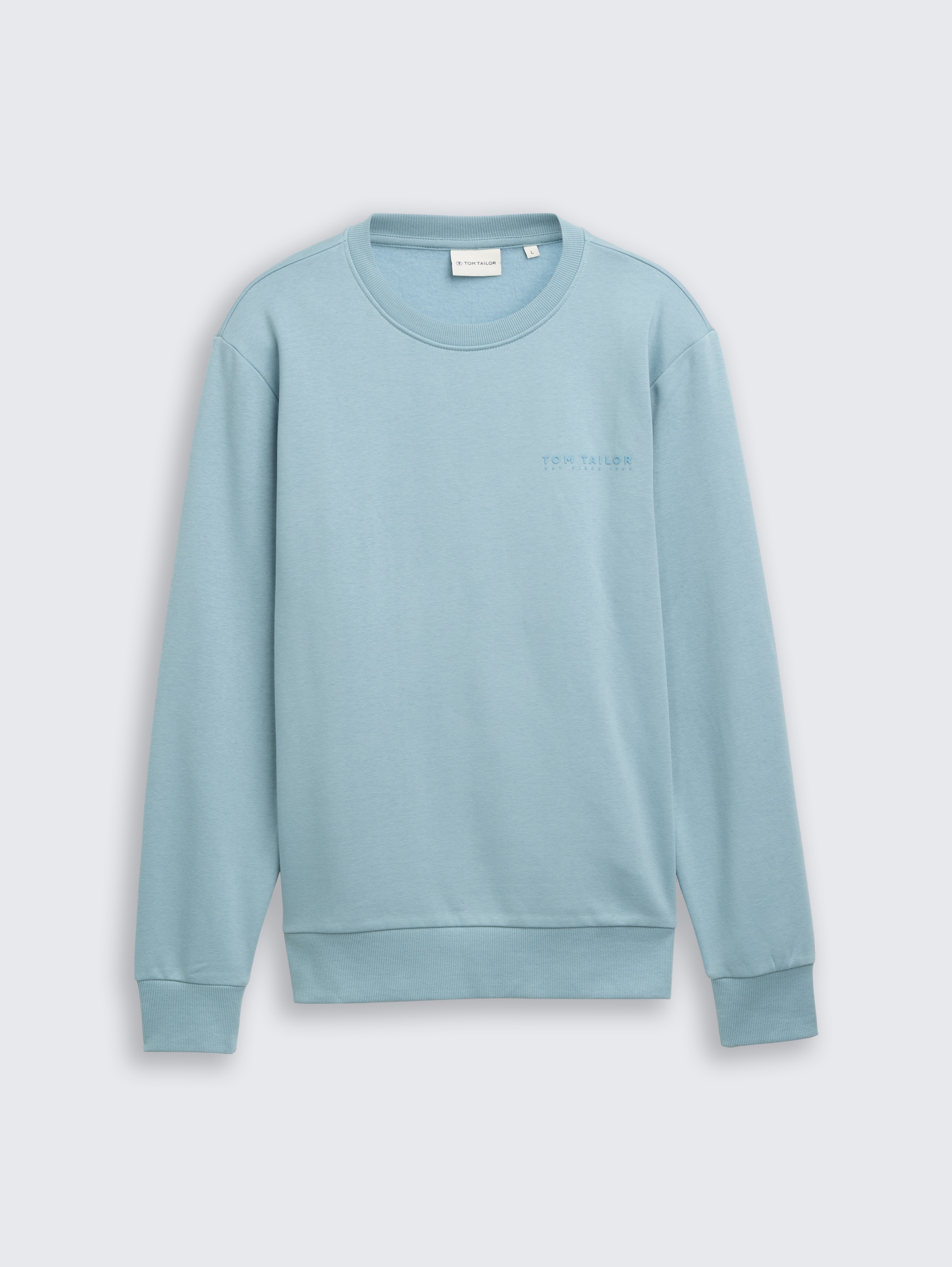 Sweatshirt mit Rundhalsausschnitt - tourmaline - 