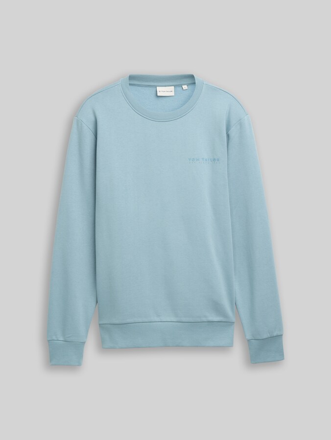 Sweatshirt mit Logo-Print von Men, tourmaline