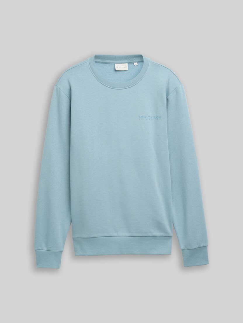 Sweatshirt mit Logo-Print von Men, tourmaline