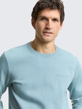 Sweat-shirt à col rond - tourmaline - Vue détaillée du modèle