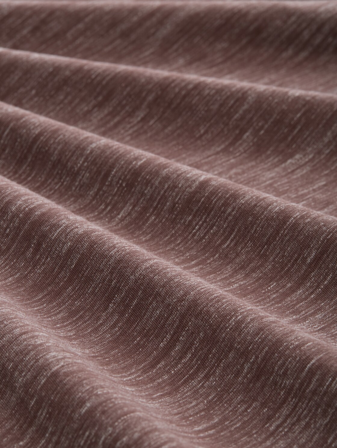 Serafino Langarmshirt - bag brown inejcted - Material-Ansicht