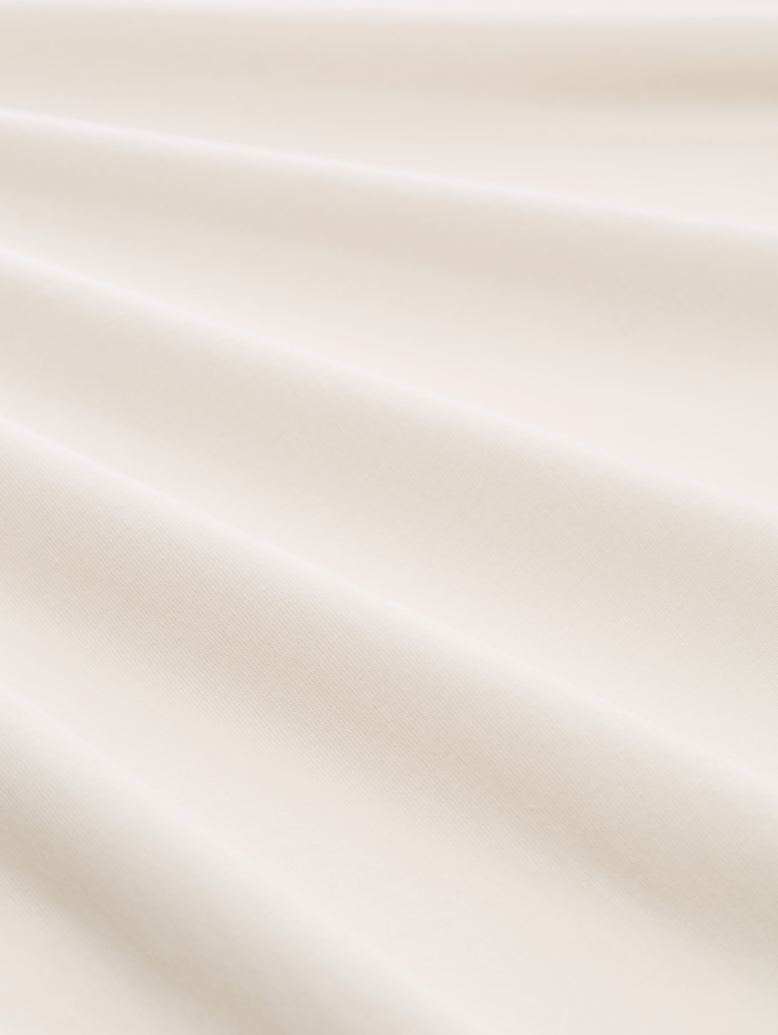 Langarmshirt aus Baumwolle - Gardenia White - Material-Ansicht